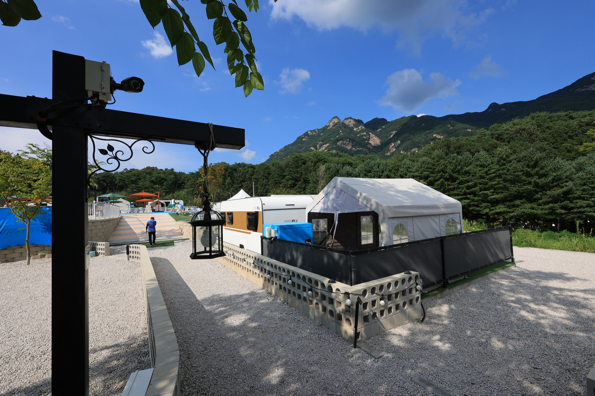 산이다 글램핑 이미지