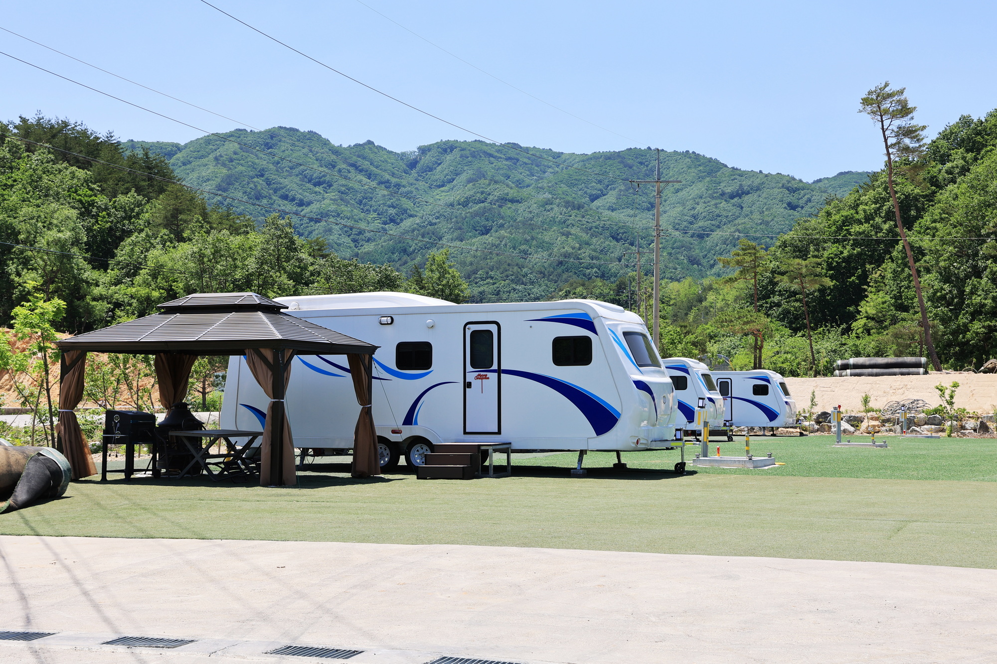 고성라벤더 캠핑장 이미지