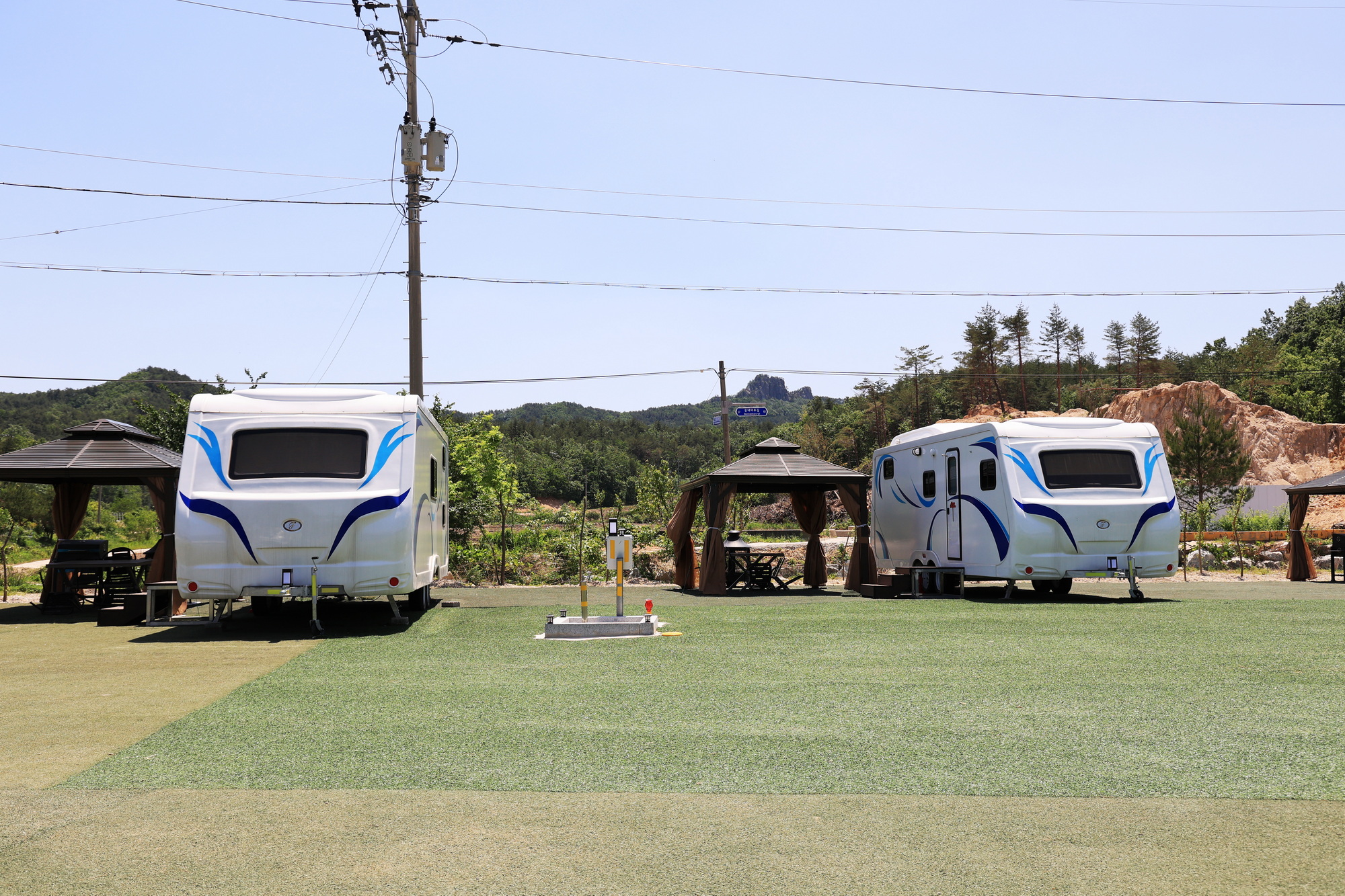 고성라벤더 캠핑장 이미지