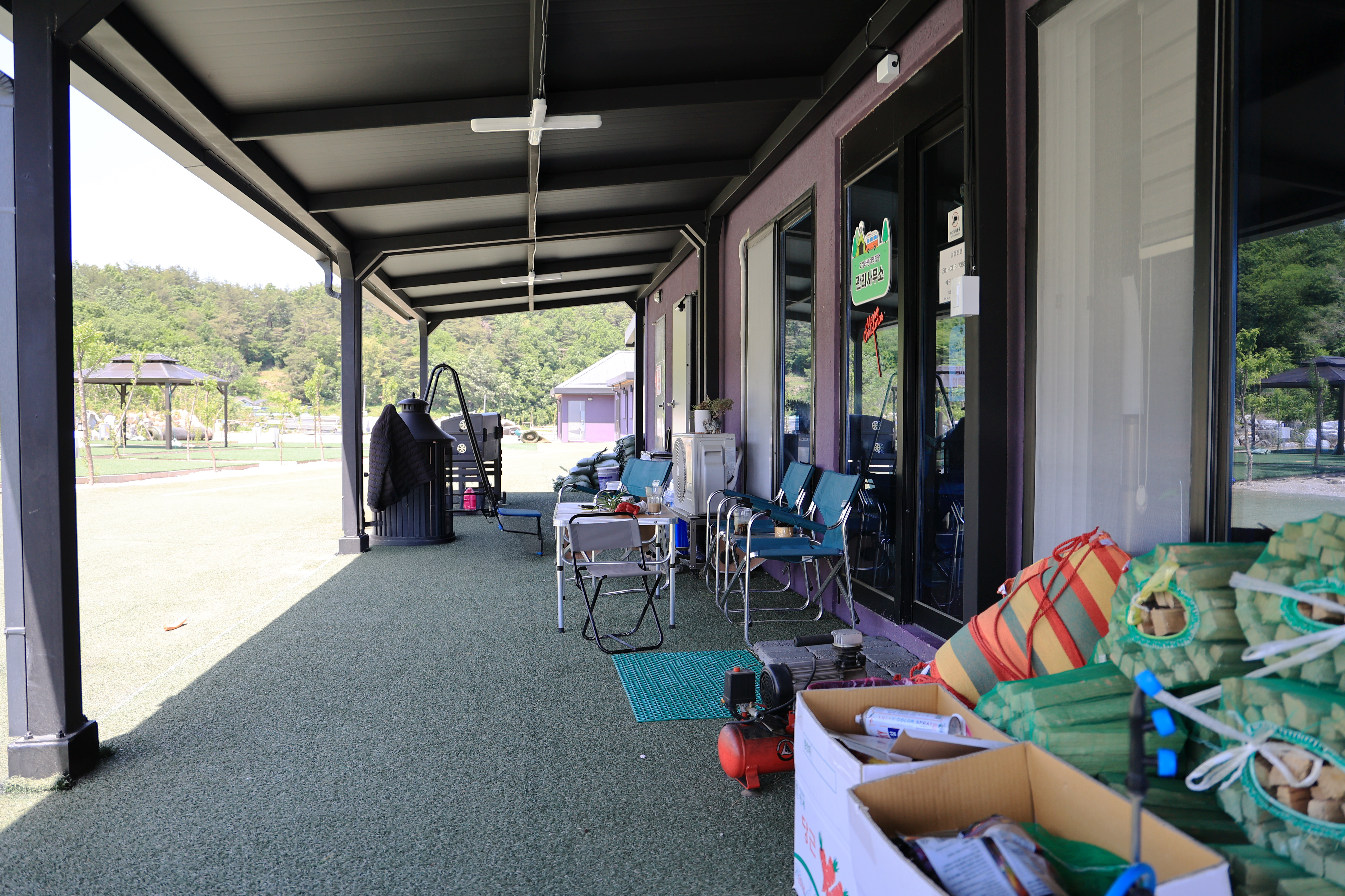 고성라벤더 캠핑장 이미지