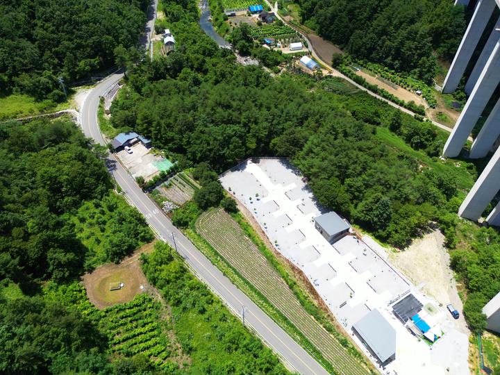 하슬라 캠핑장 가을 단풍 캠핑장