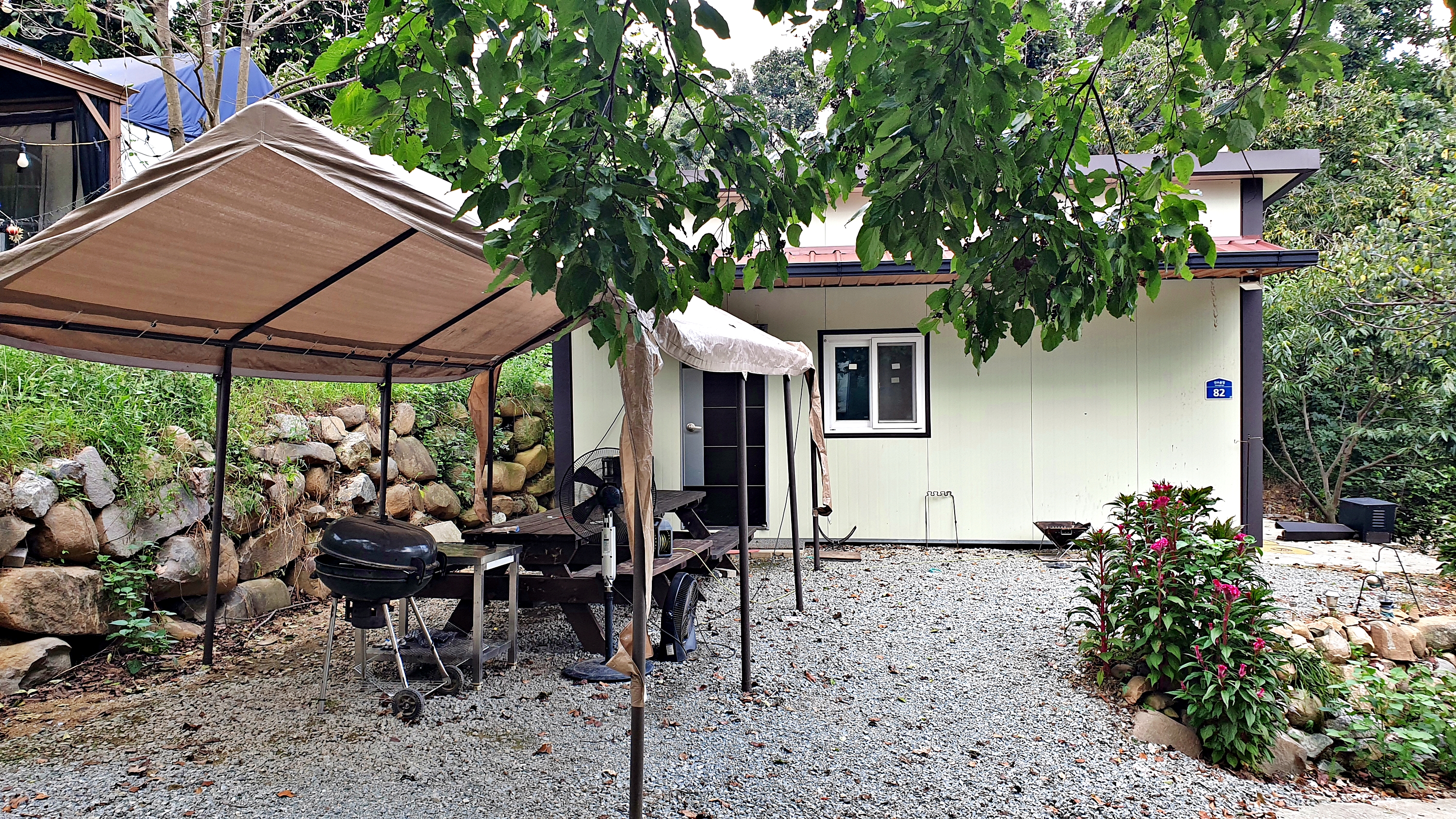 일월관광농원 캠핑장 이미지