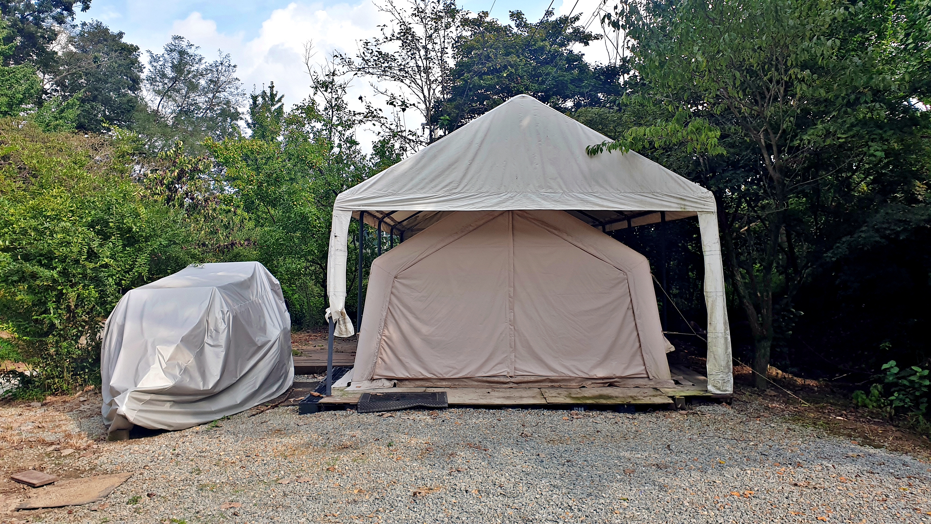 일월관광농원 캠핑장 이미지