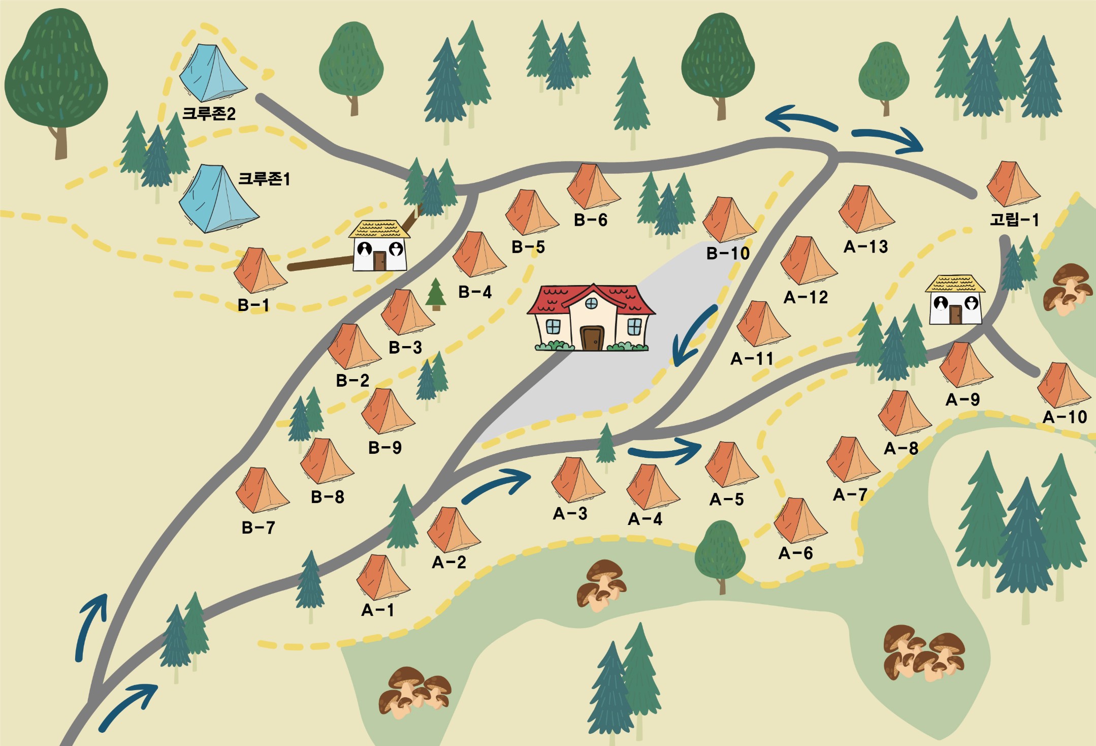선택적고립캠핑장 이미지