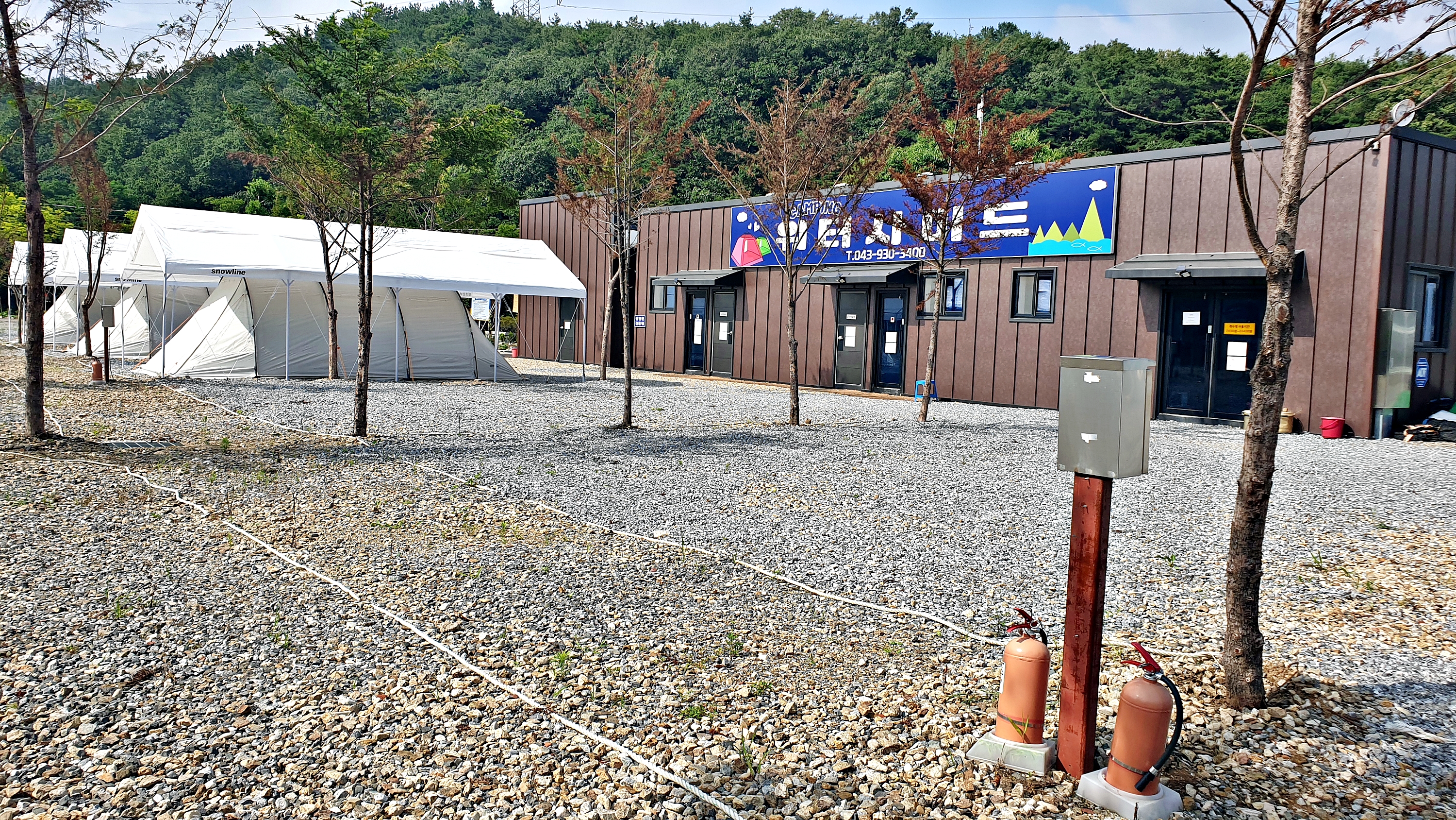 워터사이드 캠핑장 이미지