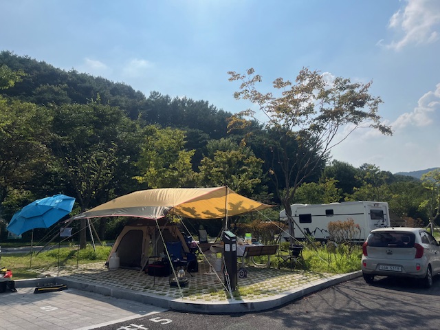 계룡산 갑사자동차야영장 이미지