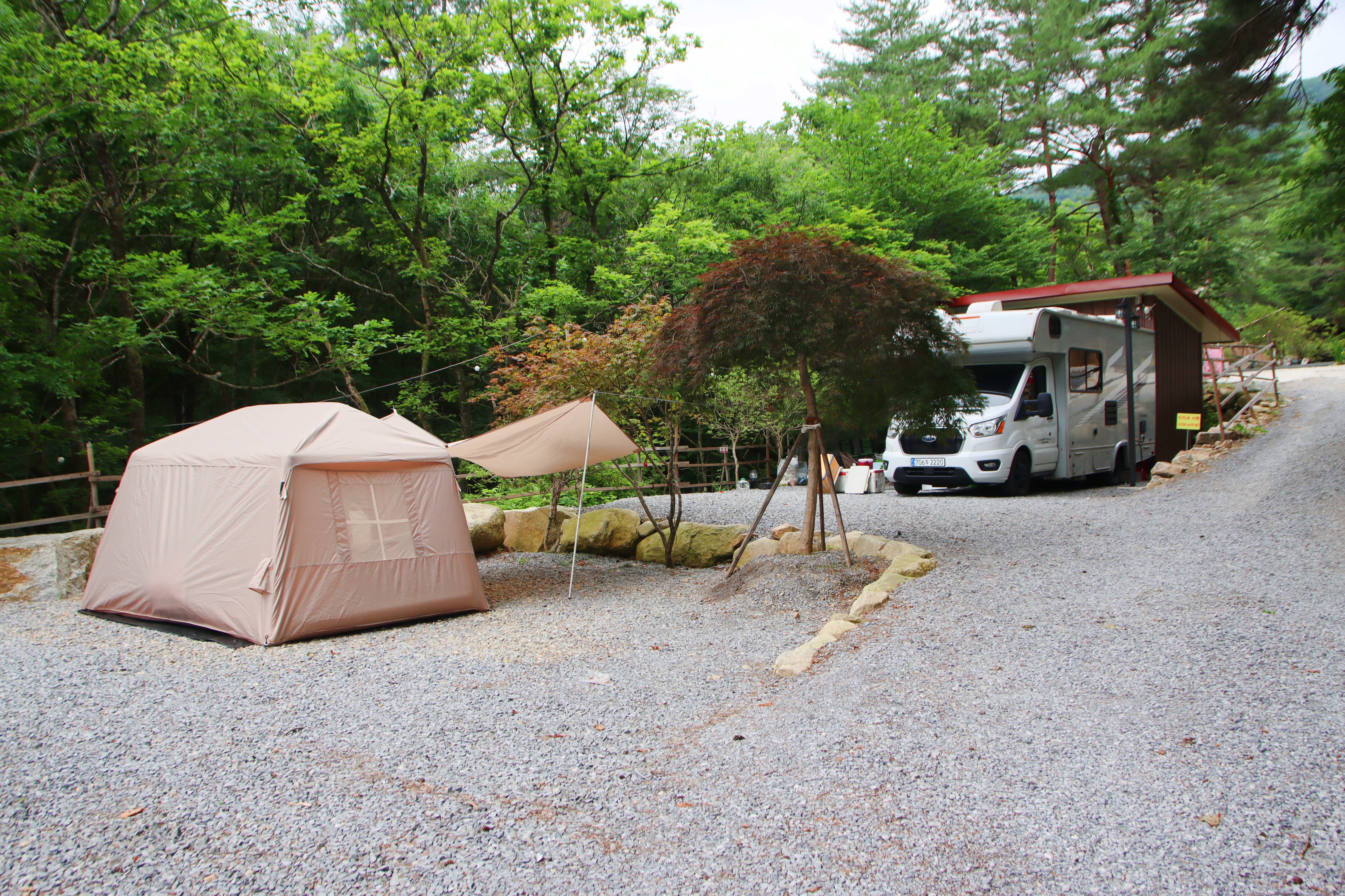 유포리아 캠핑장 이미지