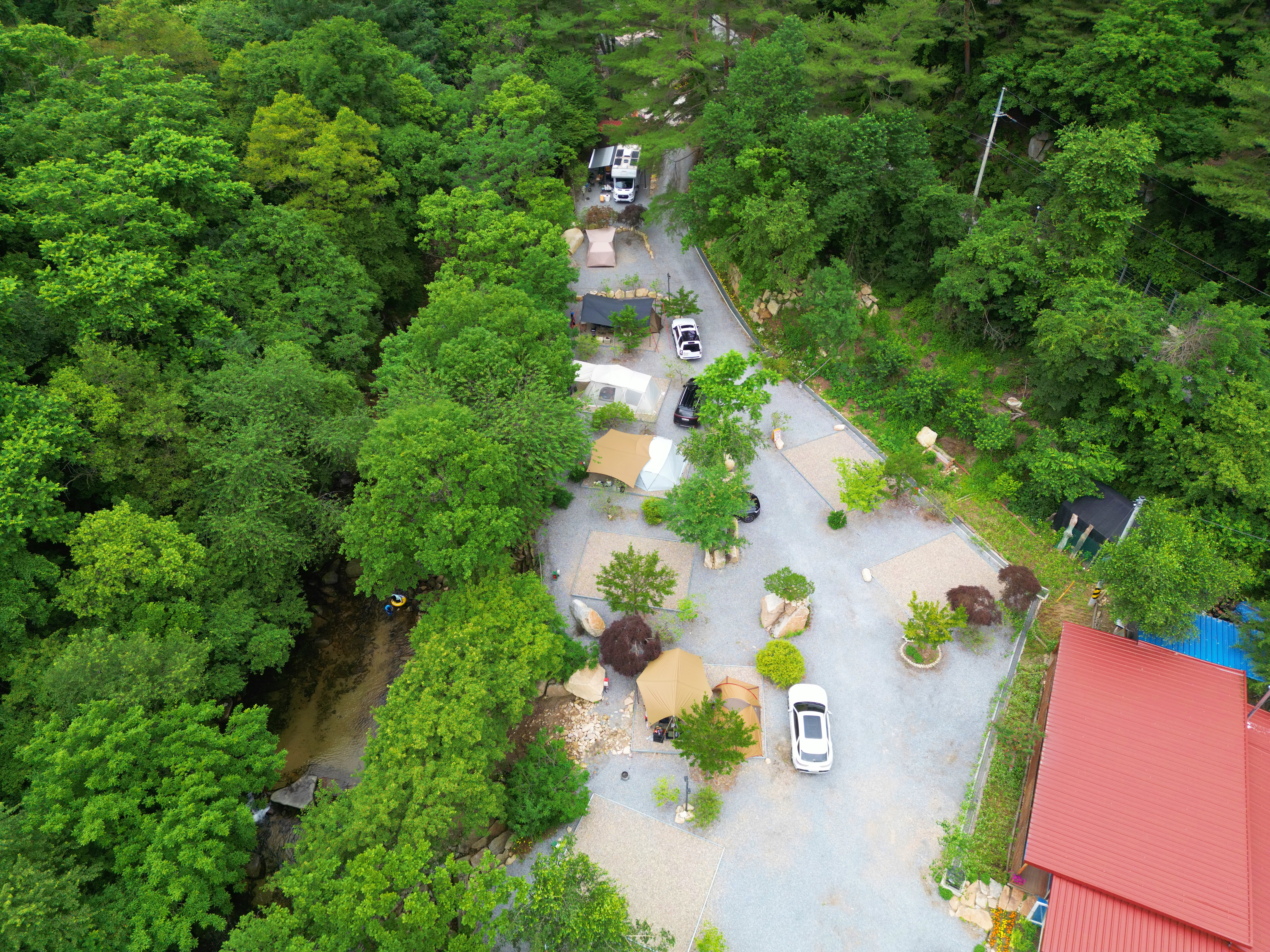 유포리아 캠핑장 이미지