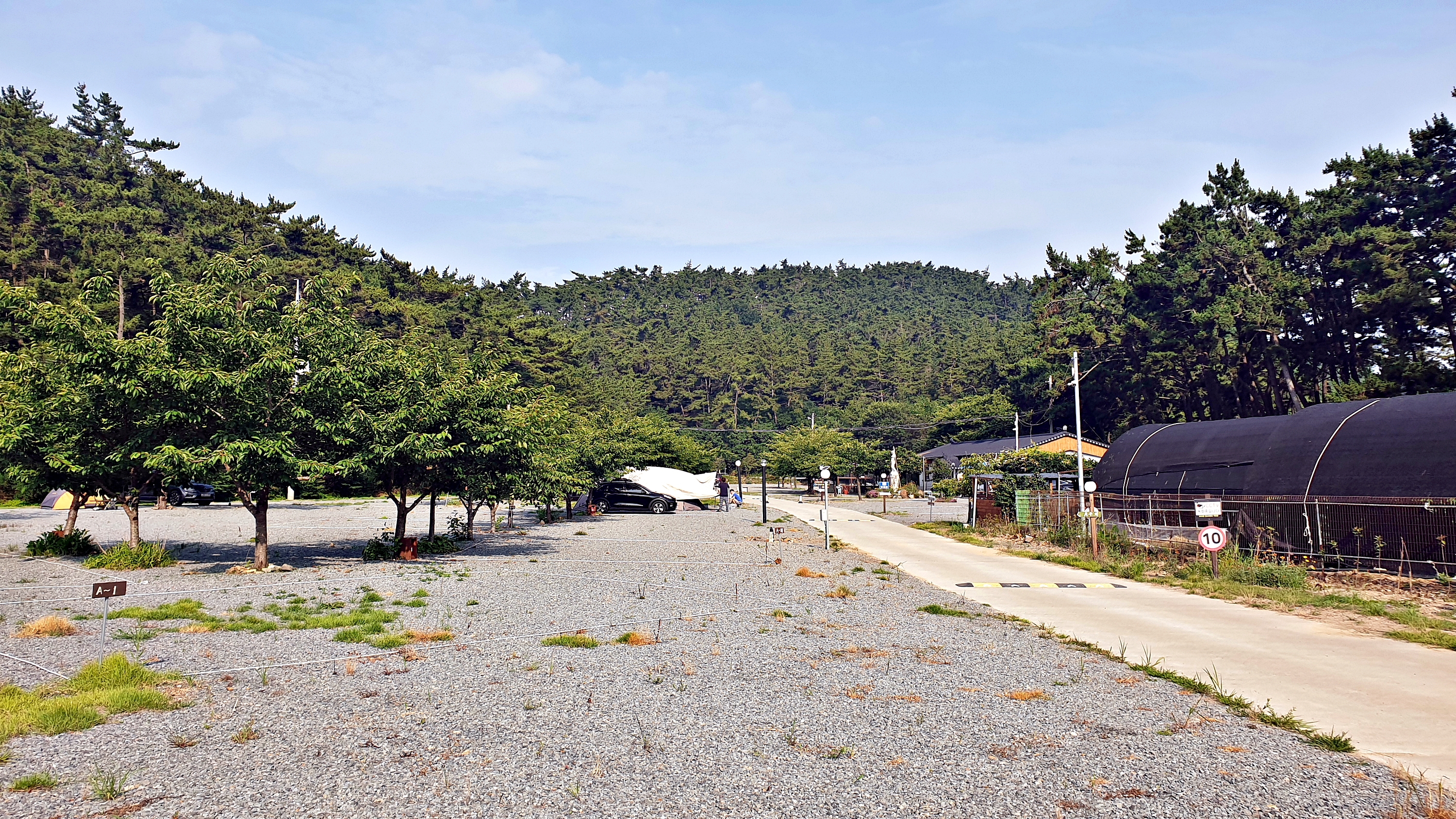 구름포해변캠핑장 이미지