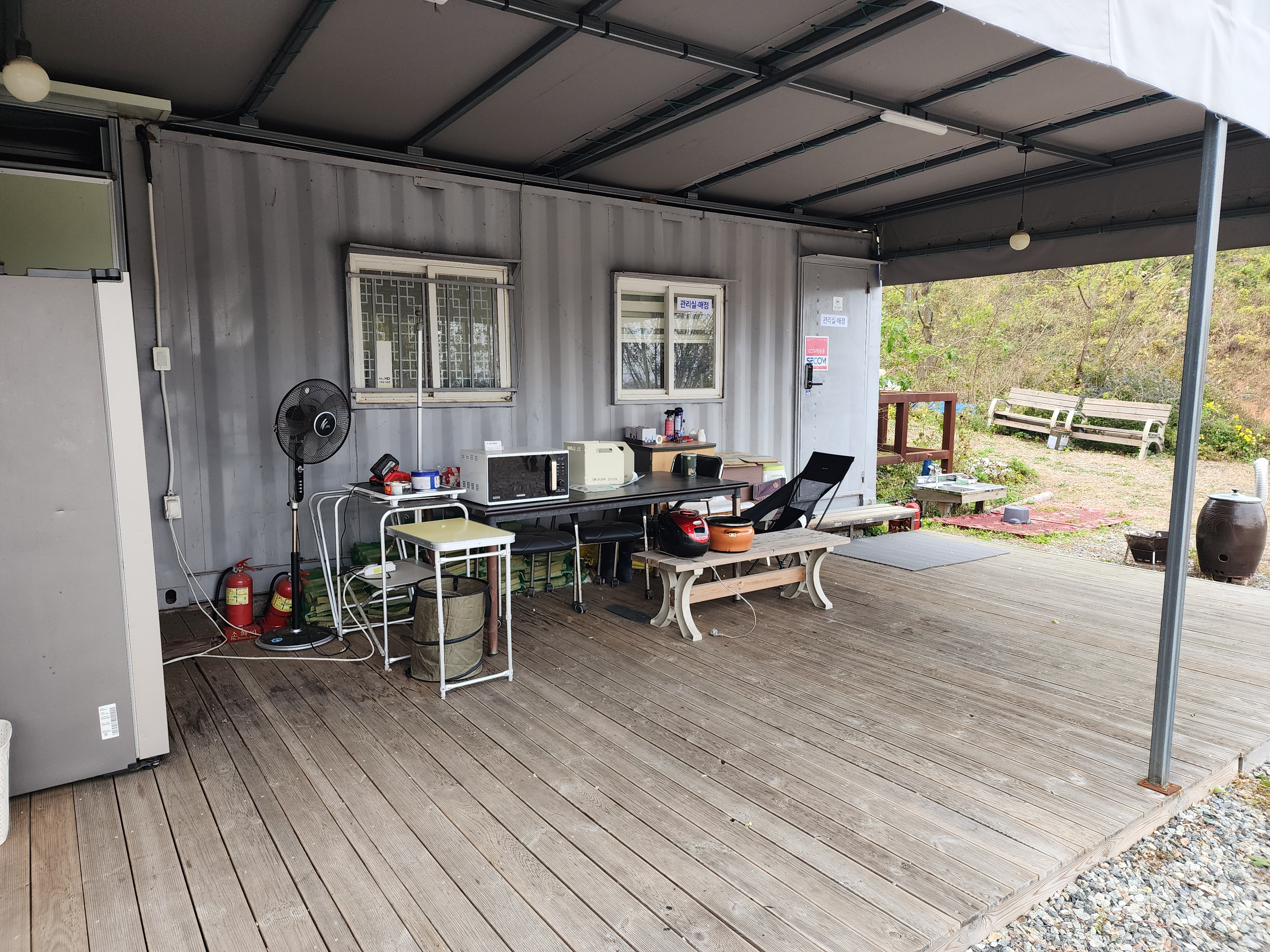 어도숲 캠핑장 이미지