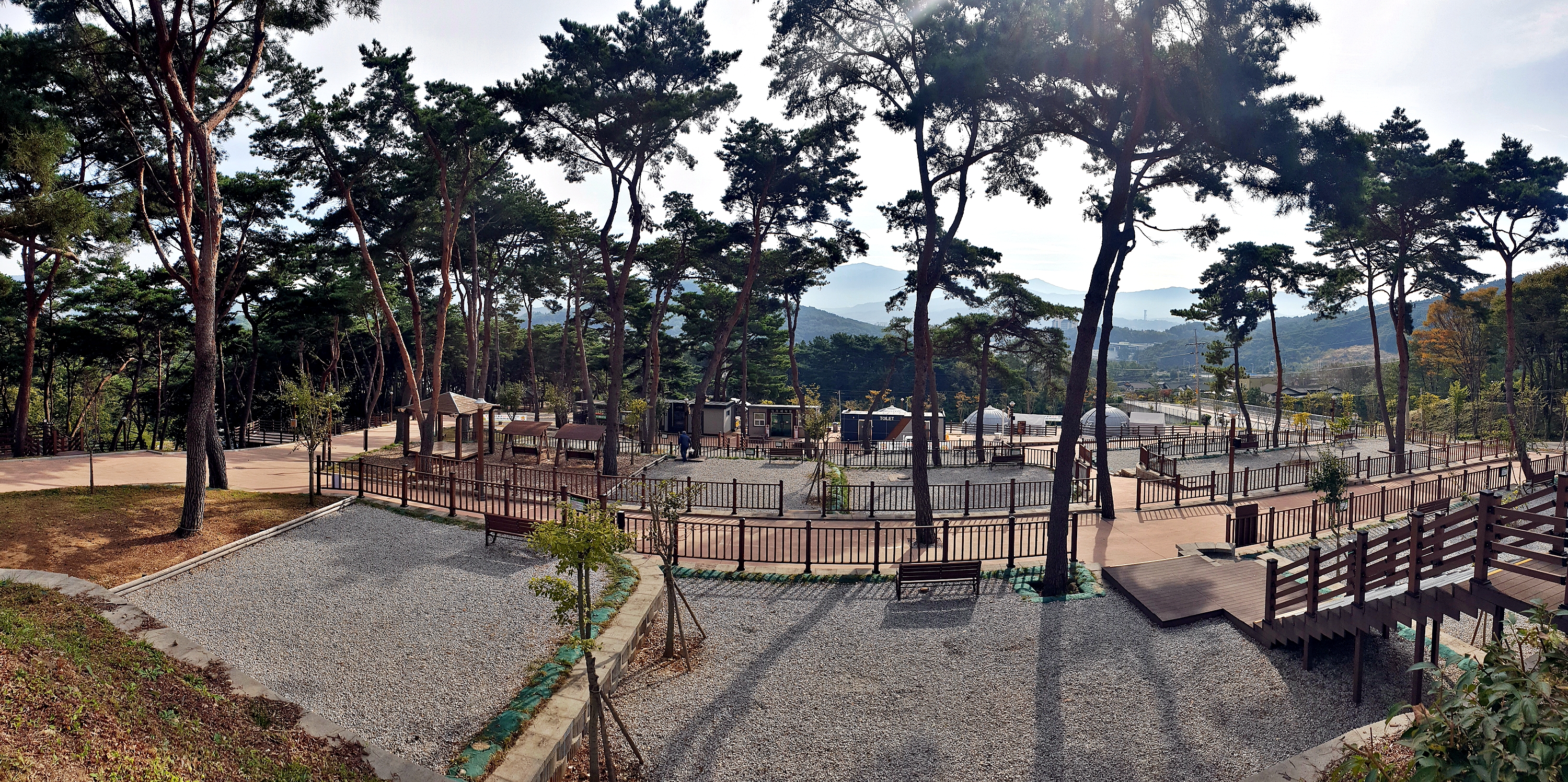 교룡공원 숲속야영장 이미지