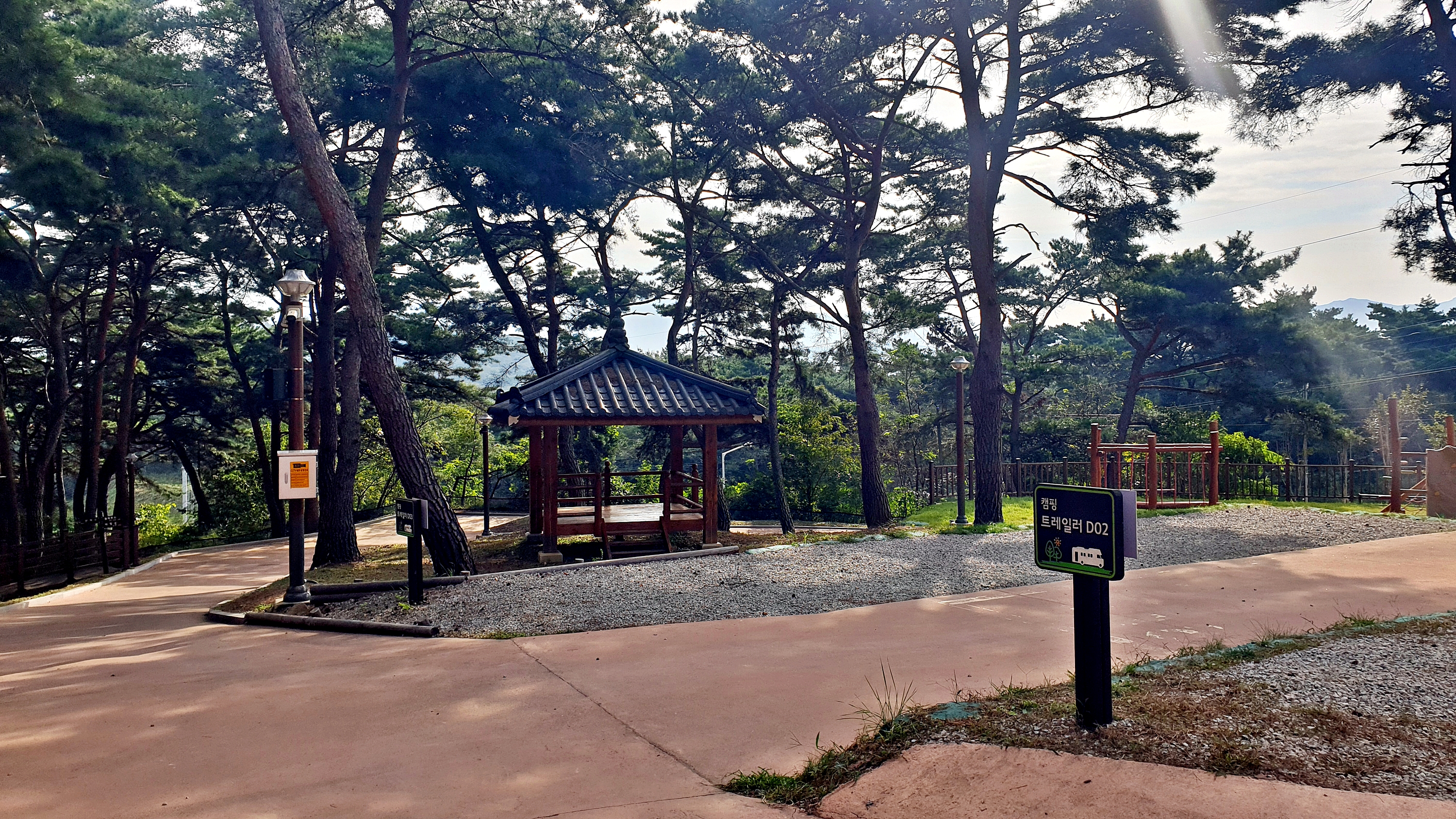 교룡공원 숲속야영장 이미지