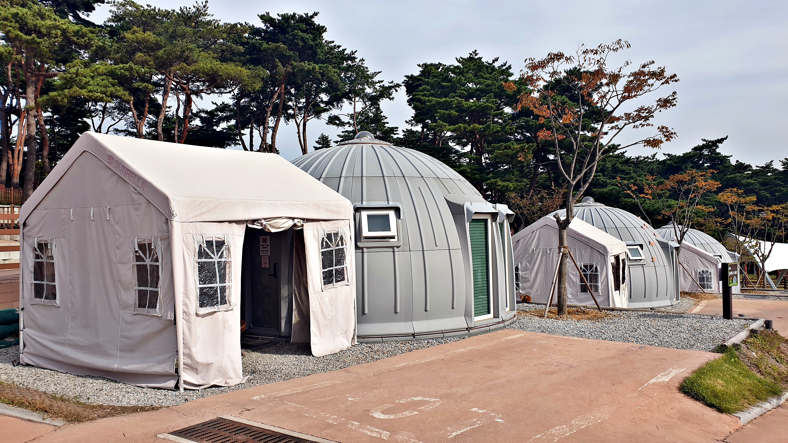 교룡공원 숲속야영장 이미지