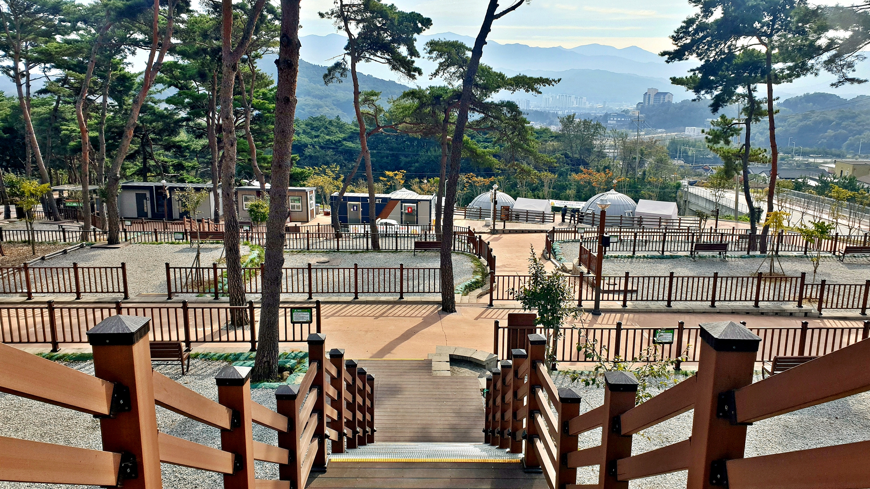 교룡공원 숲속야영장 이미지