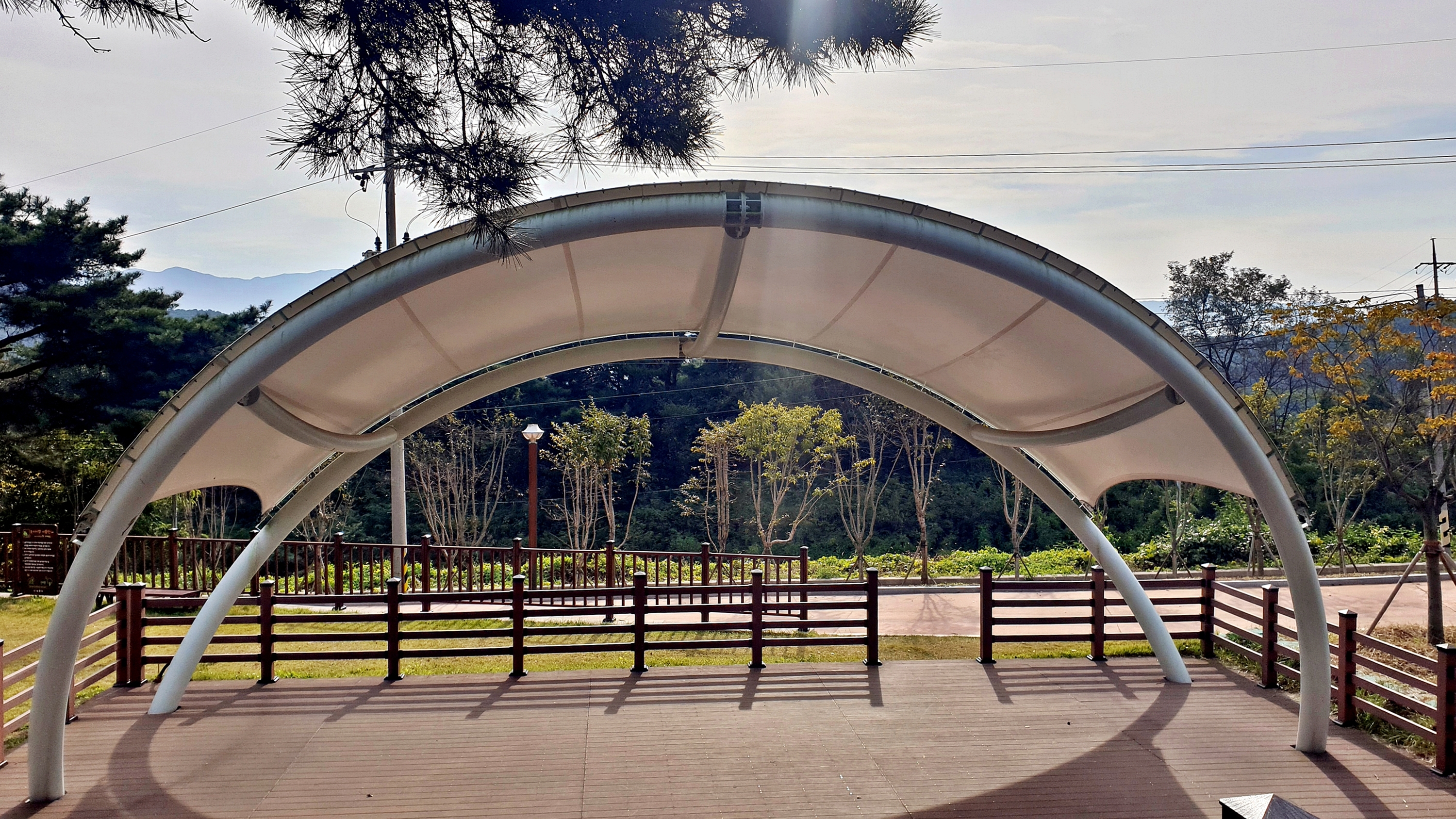 교룡공원 숲속야영장 이미지