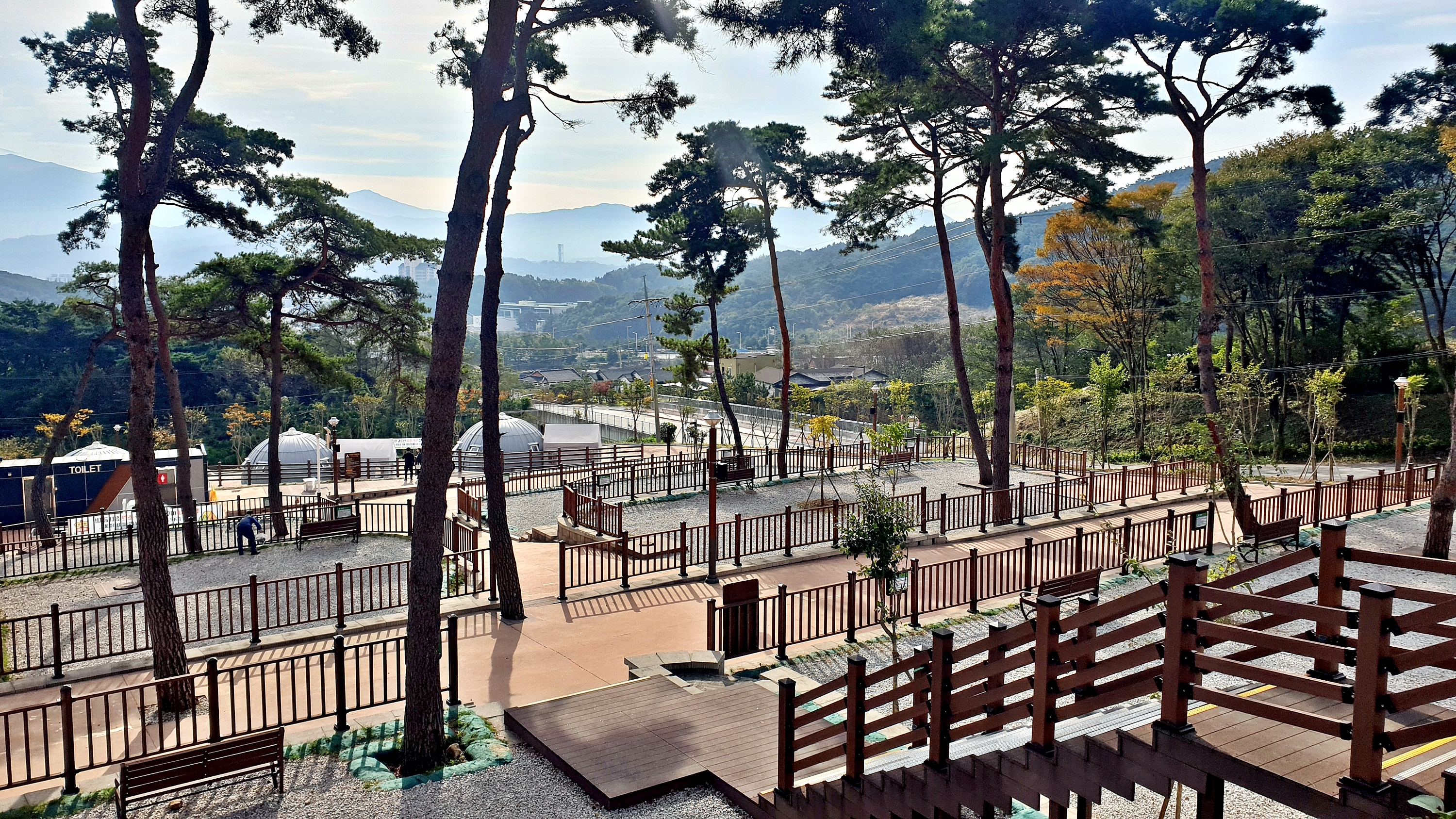 교룡공원 숲속야영장 이미지