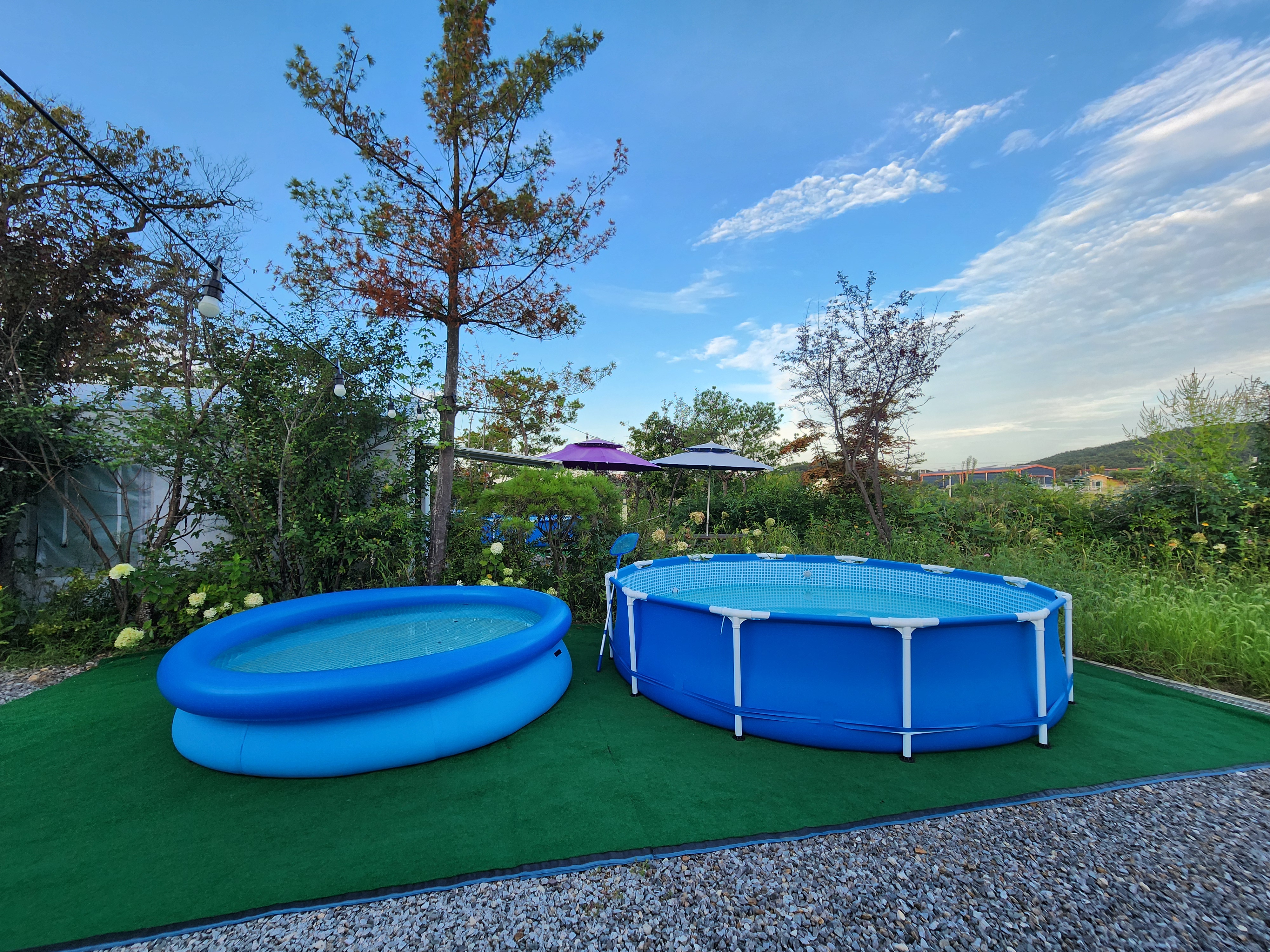 다온숲 노을 캠핑정원 이미지