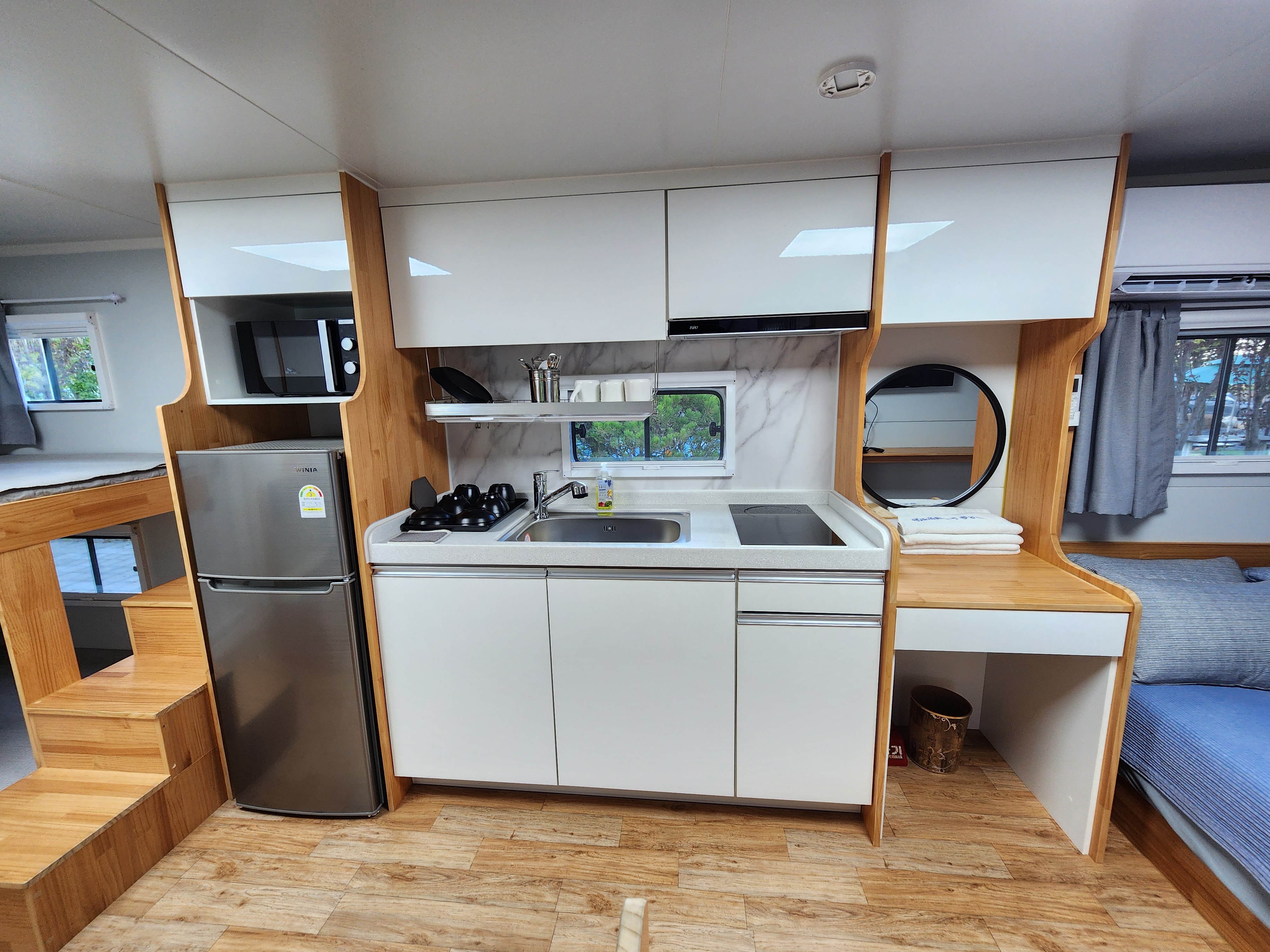 다온숲 노을 캠핑정원 이미지