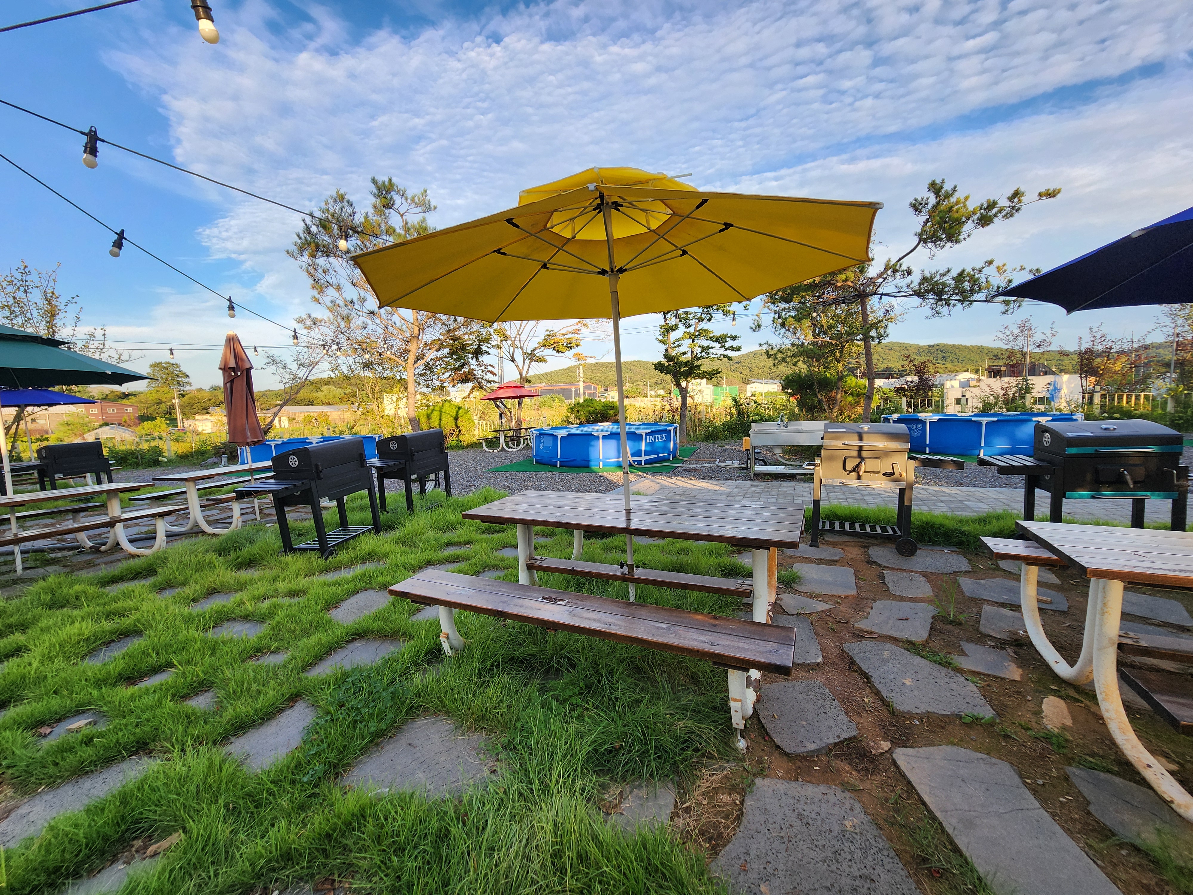 다온숲 노을 캠핑정원 이미지