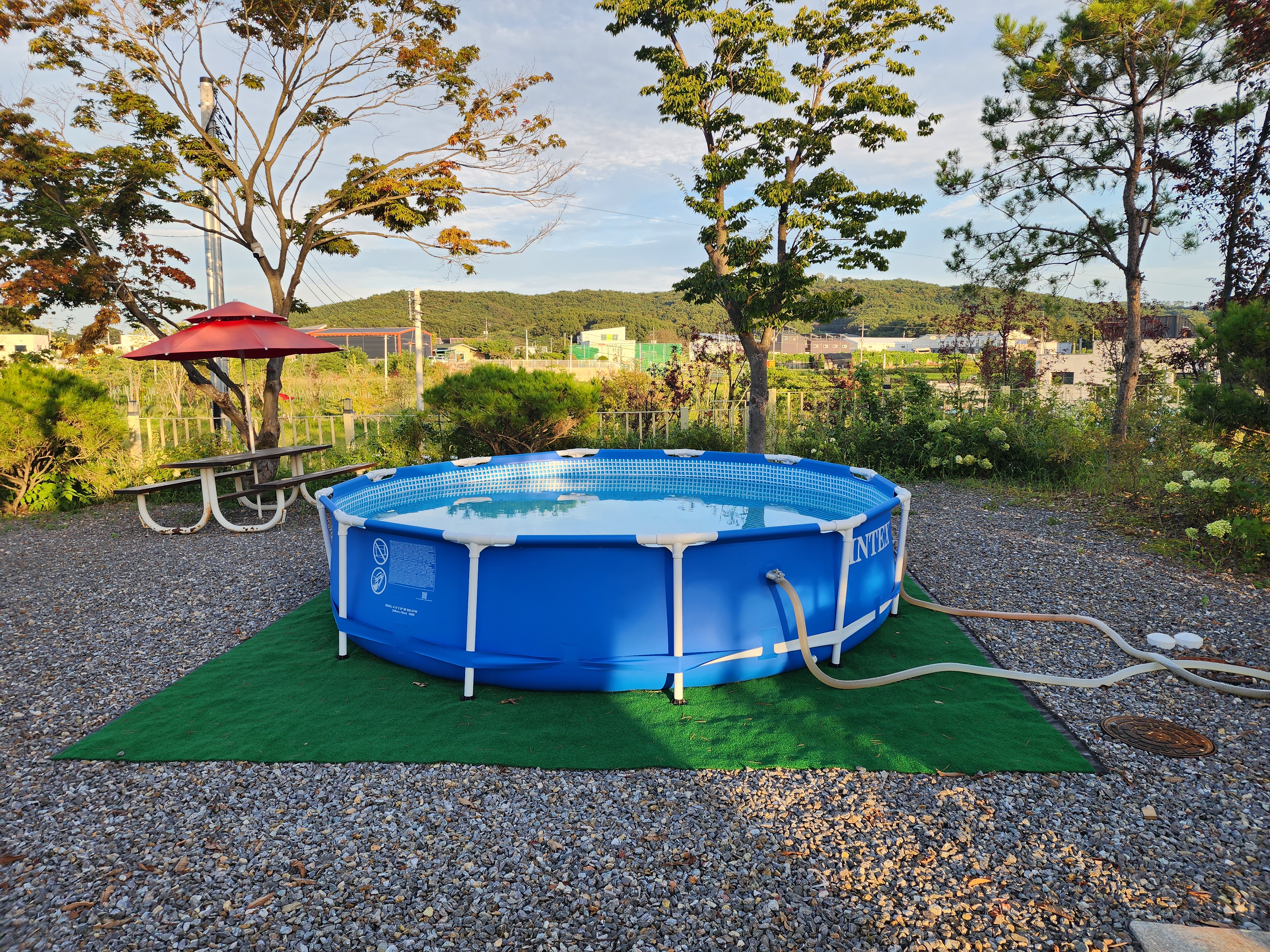 다온숲 노을 캠핑정원 이미지