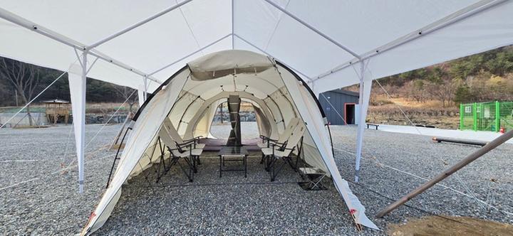 밤하늘별캠프 가을 단풍 캠핑장