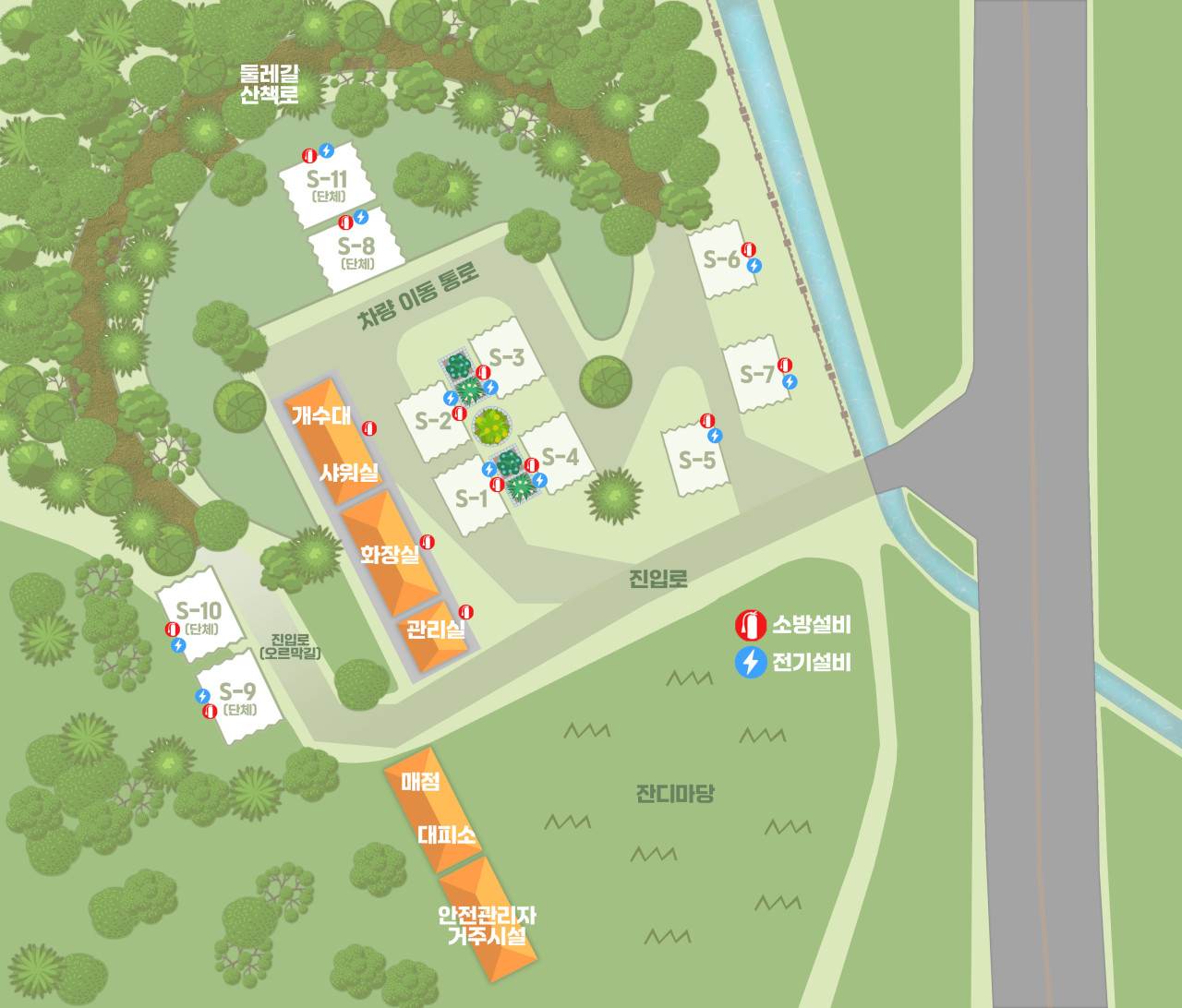 부여 사랑나무 캠핑장 1번째 이미지