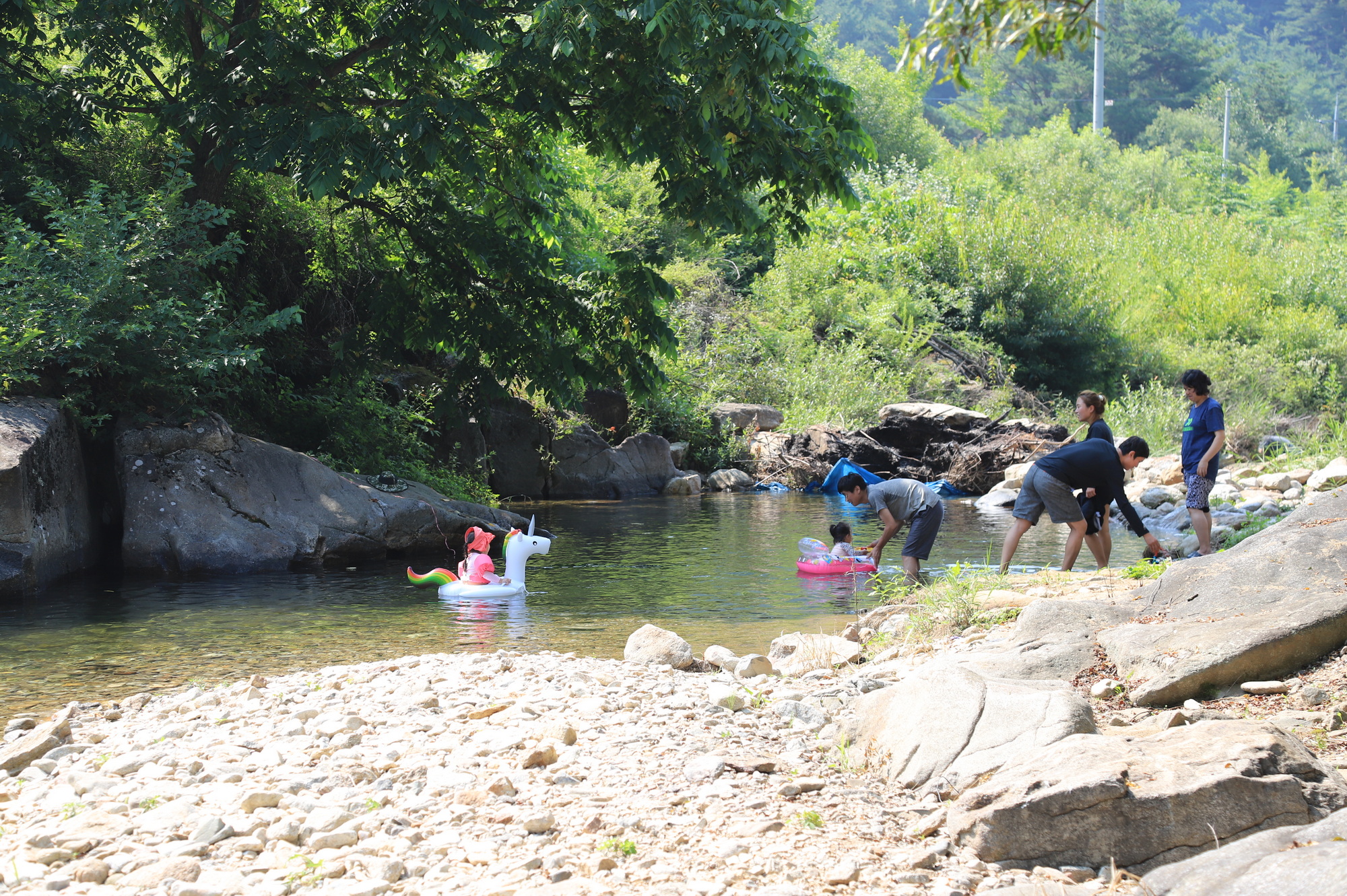 무릉도원 캠핑장 이미지