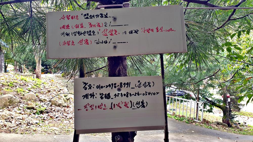 각화산캠핑장 사진