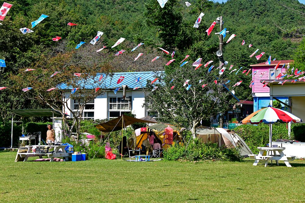 섬진강문화학교 캠핑장