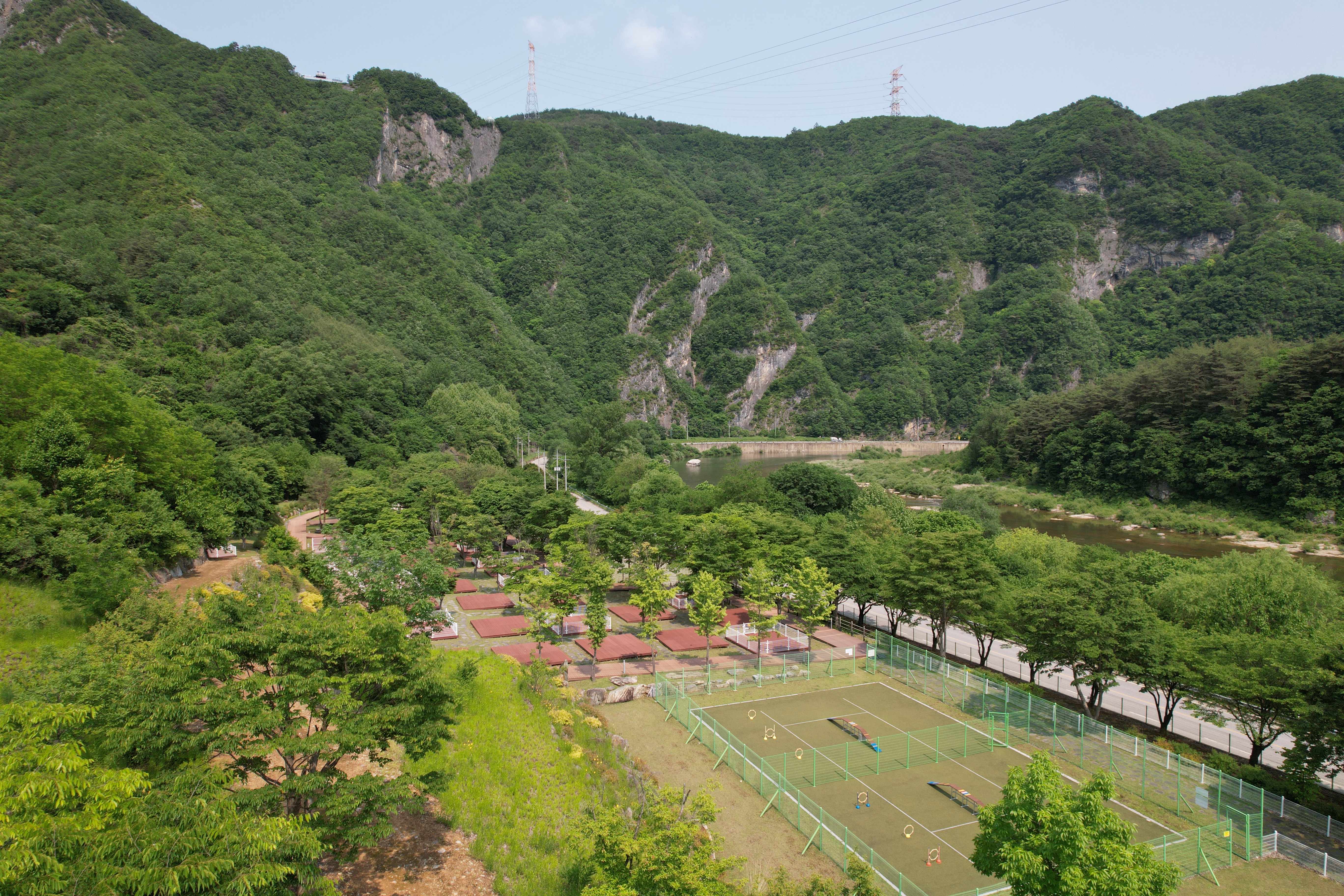 정선군생태체험학습장야영장 펫 동반 캠핑장 이미지