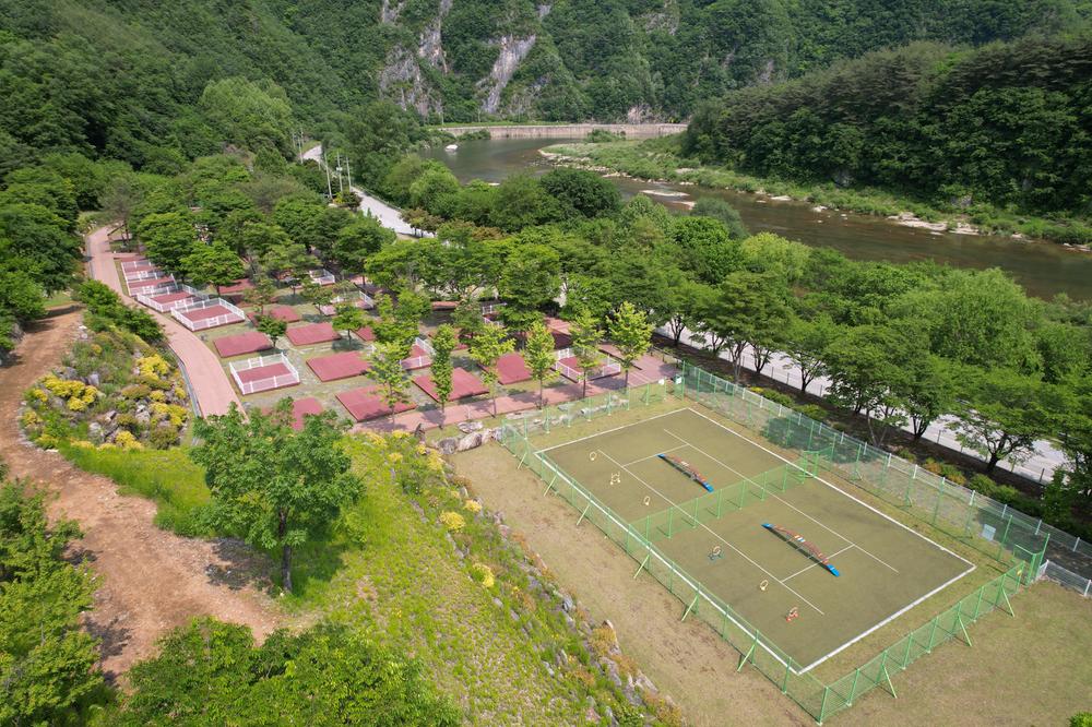 정선군생태체험학습장야영장 펫 동반 캠핑장