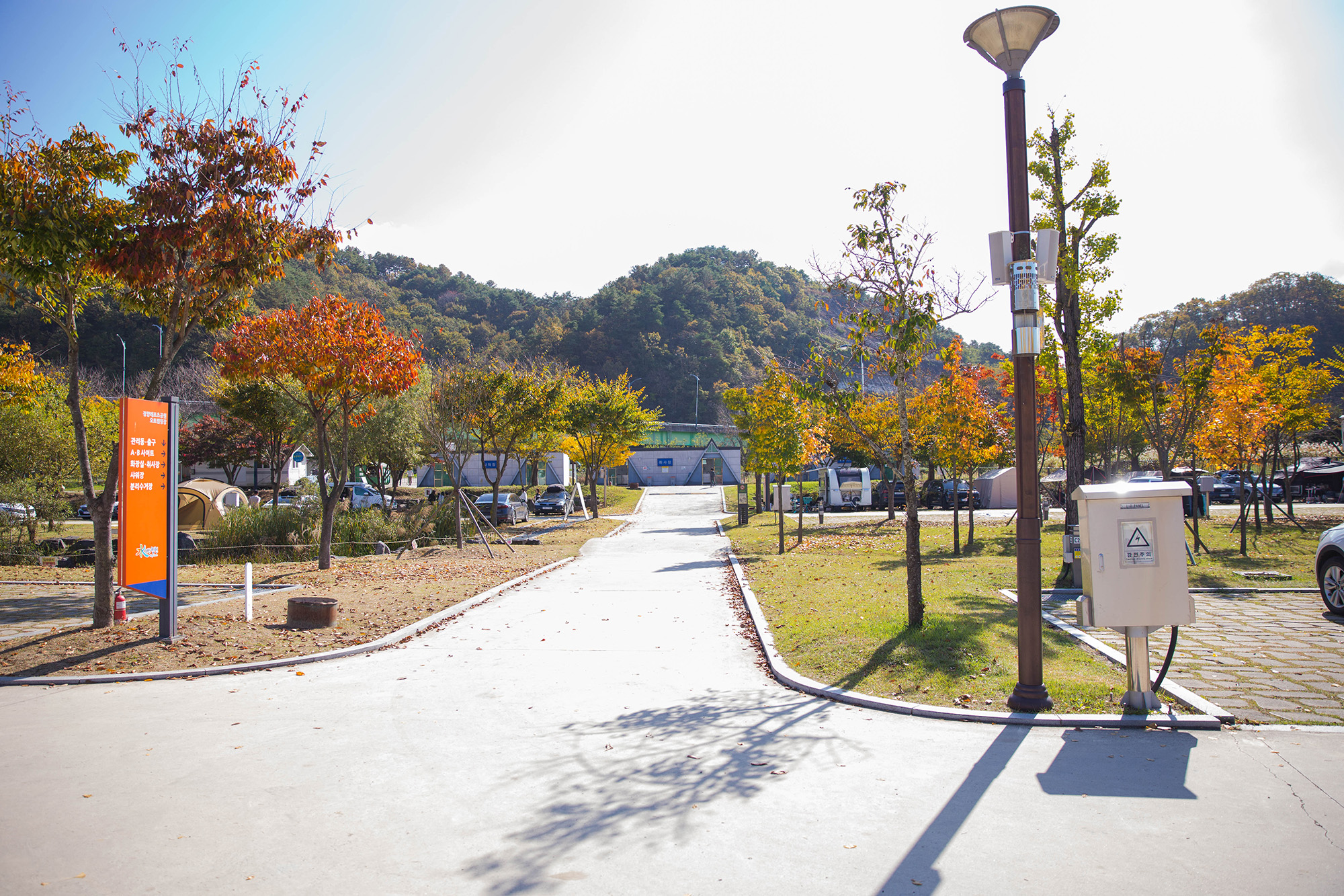 정양레포츠공원 오토캠핑장 이미지