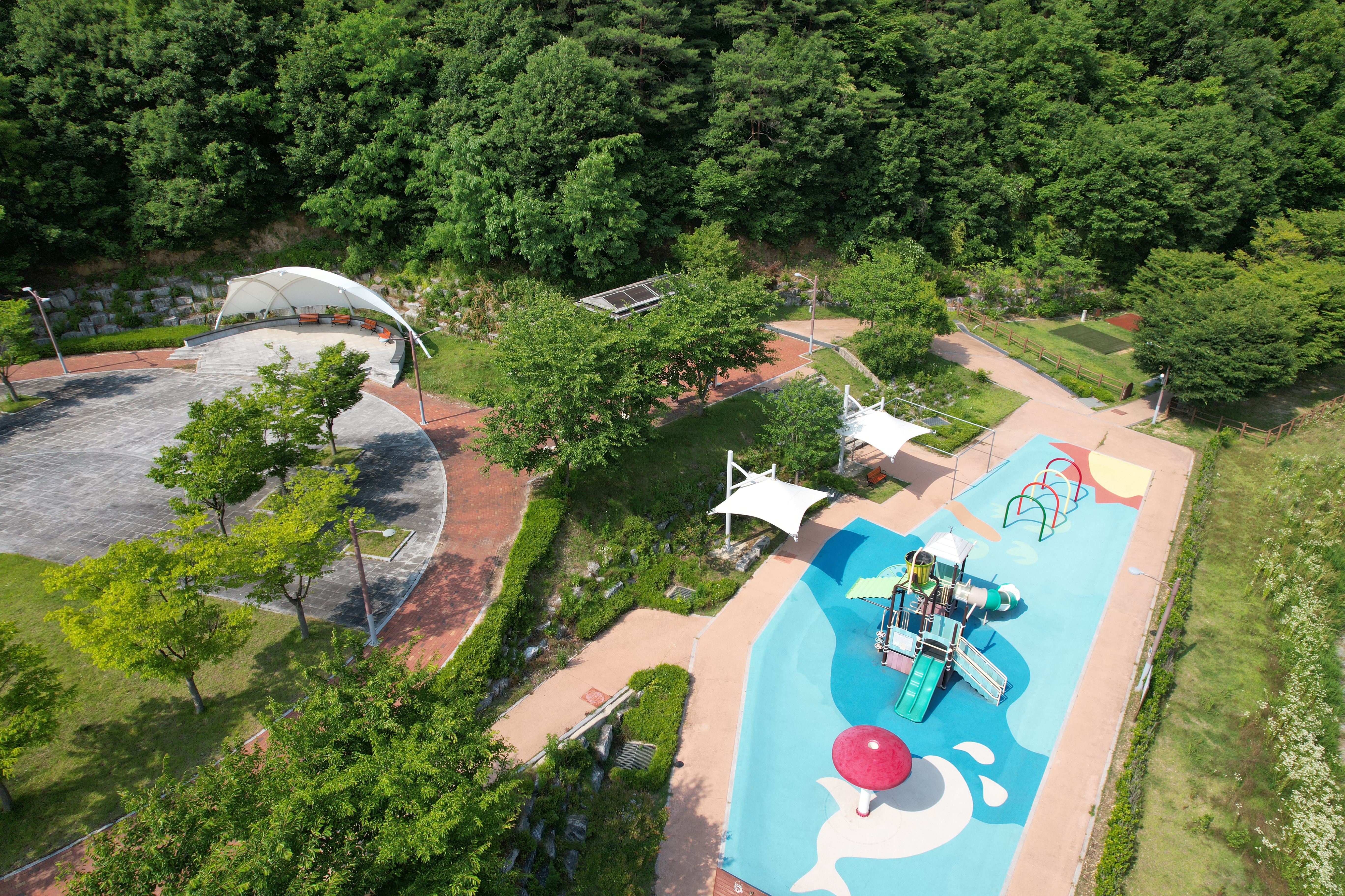 증산수도계곡캠핑장 이미지