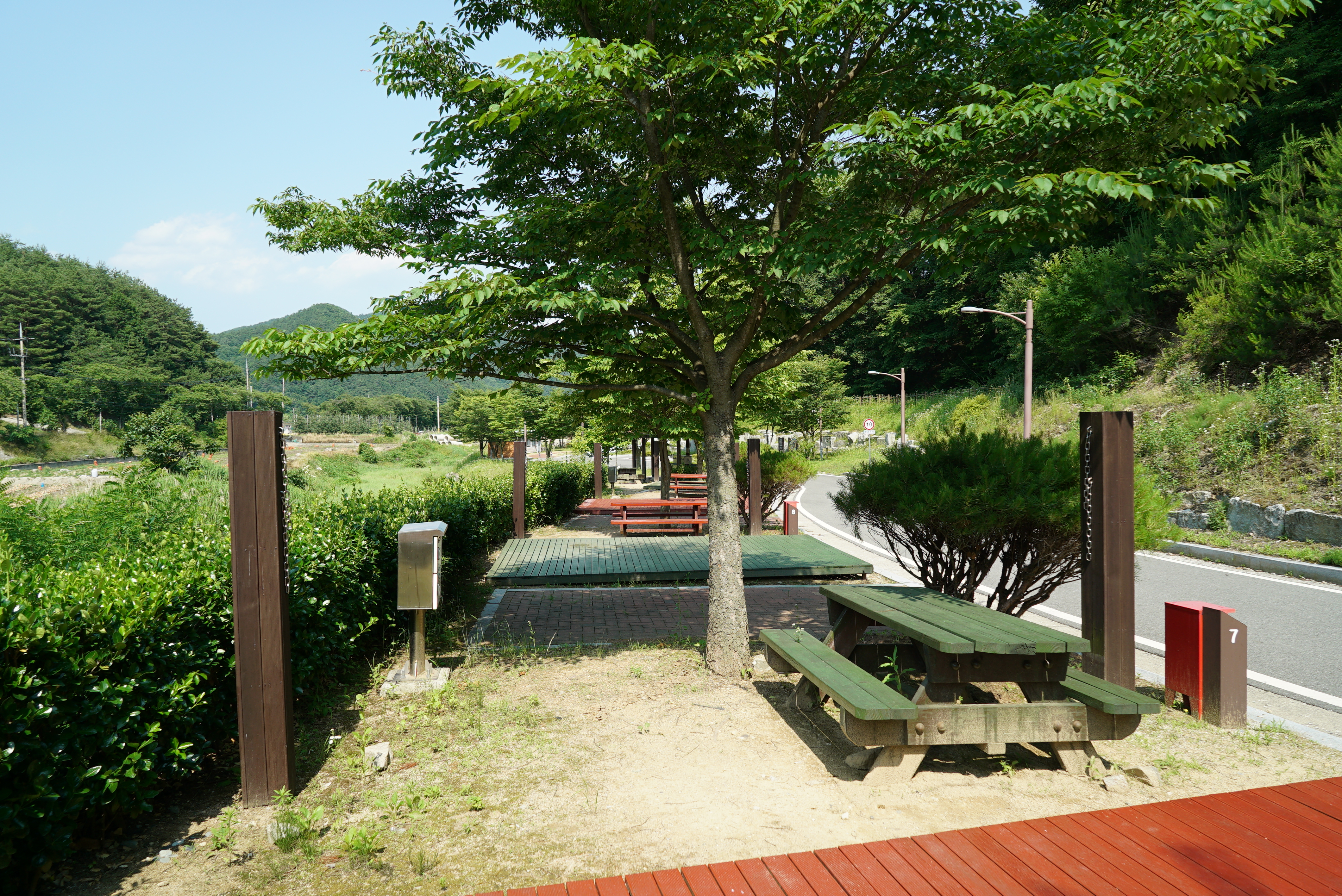 증산수도계곡캠핑장 이미지
