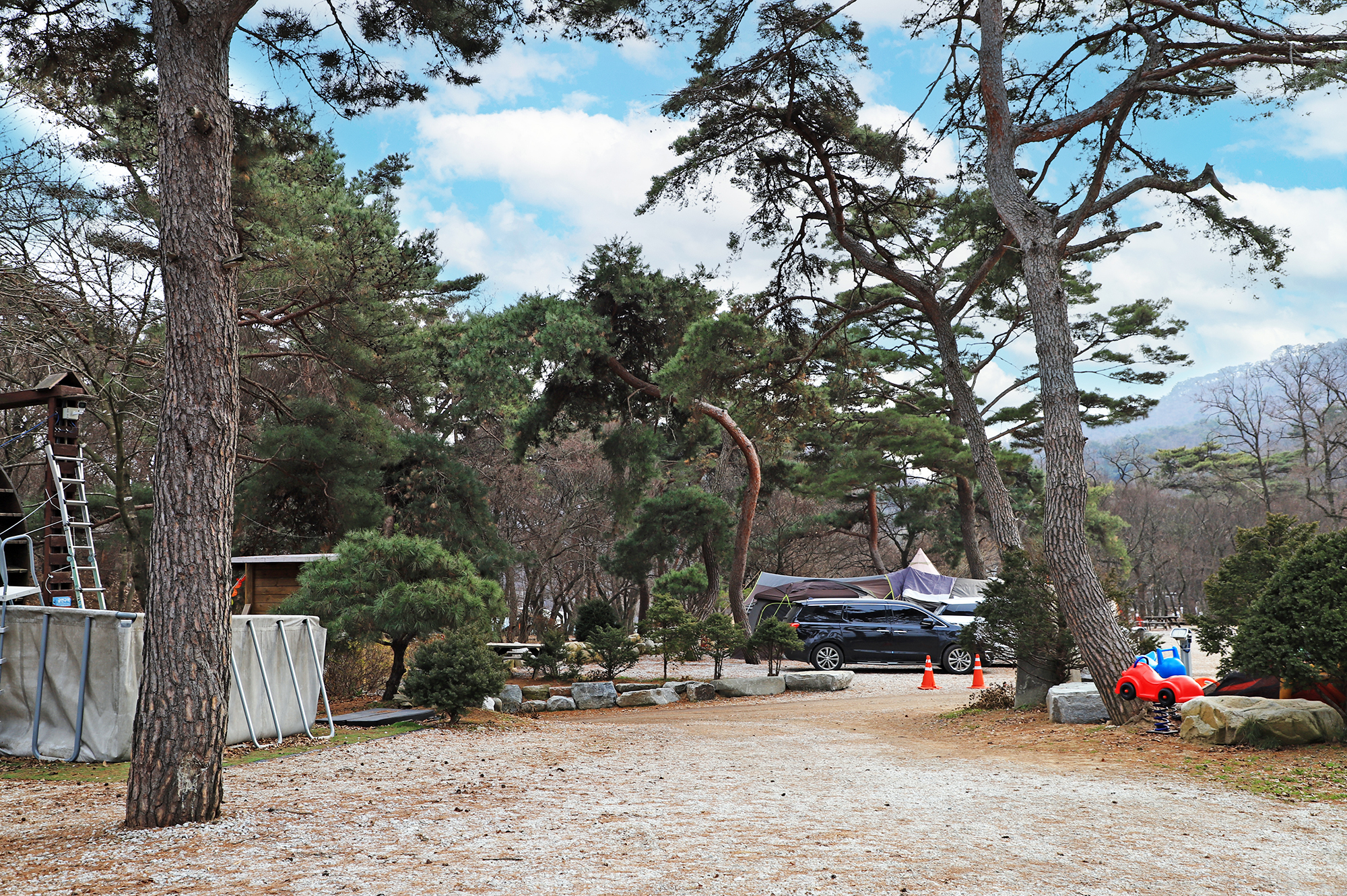 진밭골향기관광농원 야영장 이미지