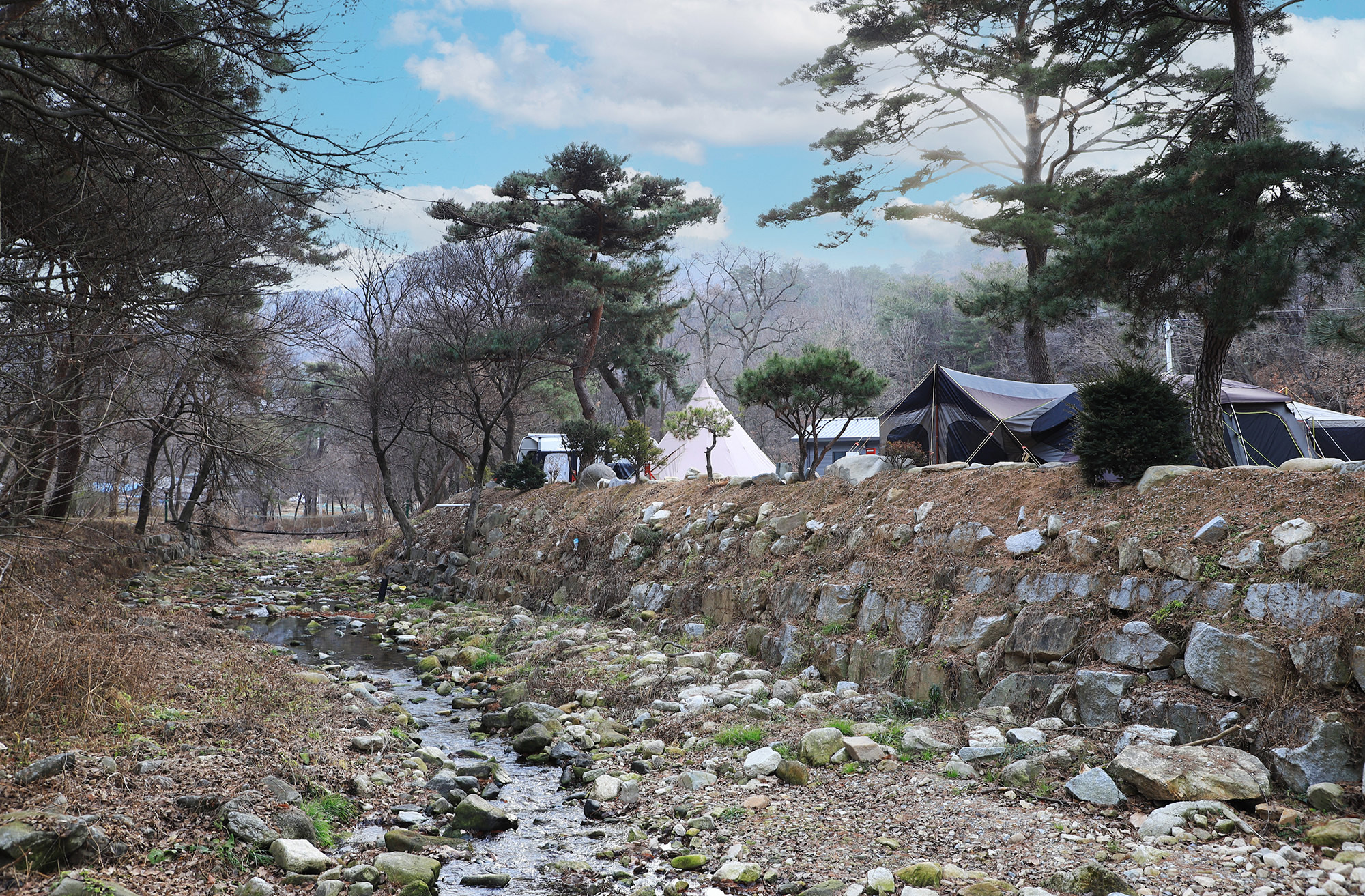 진밭골향기관광농원 야영장 이미지