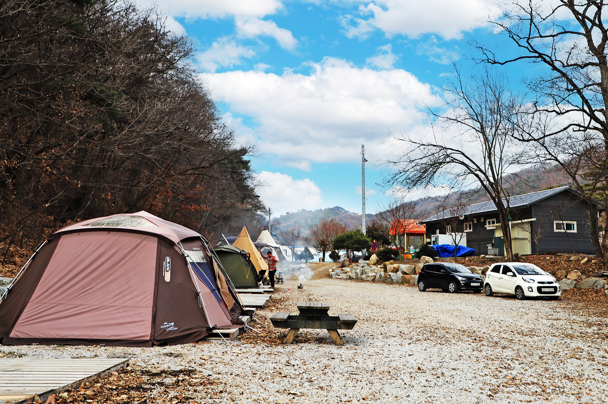 진밭골향기관광농원 야영장 이미지