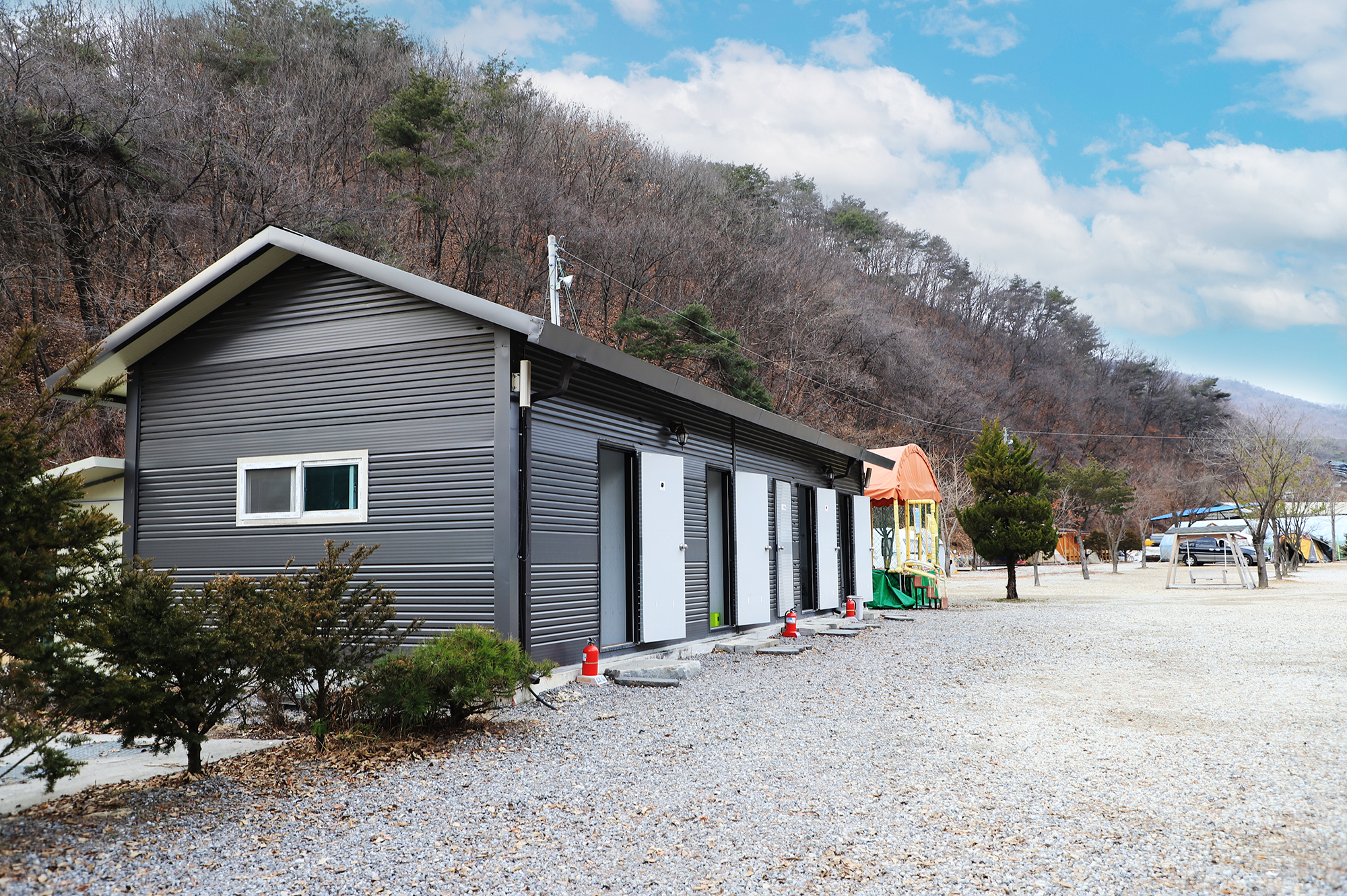 진밭골향기관광농원 야영장 이미지