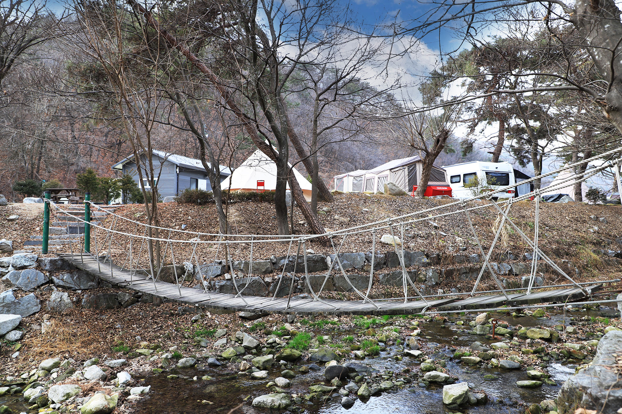 진밭골향기관광농원 야영장 이미지