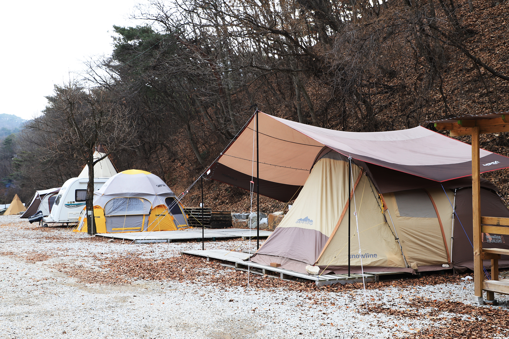 진밭골향기관광농원 야영장 이미지