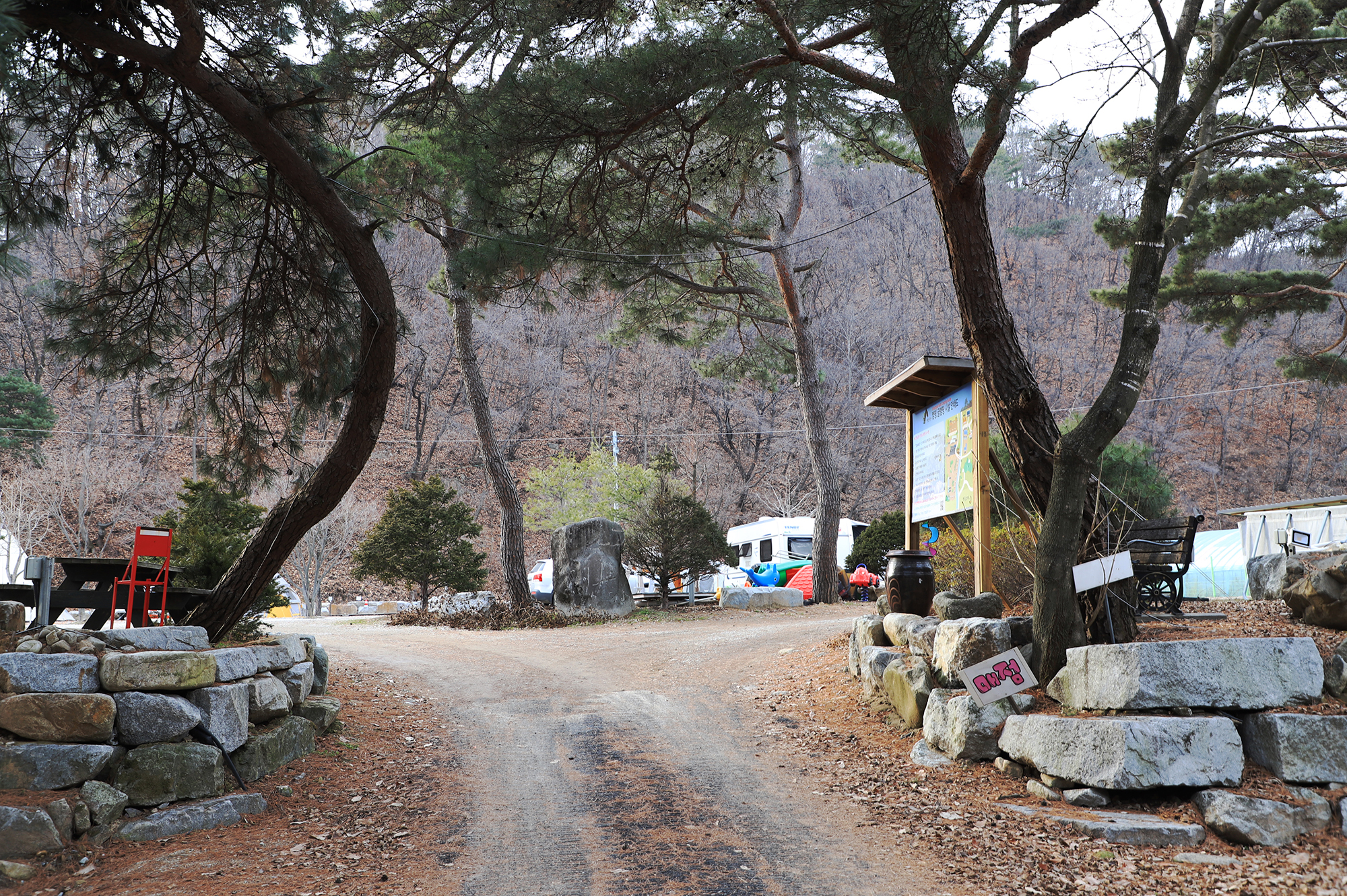 진밭골향기관광농원 야영장 이미지