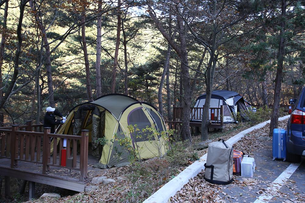 청계동 솔바람야영장