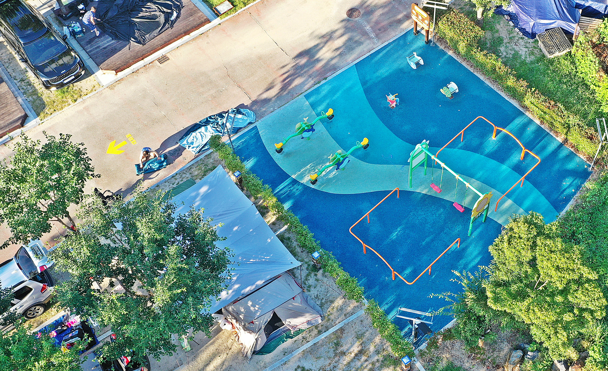 학동자동차 야영장 이미지