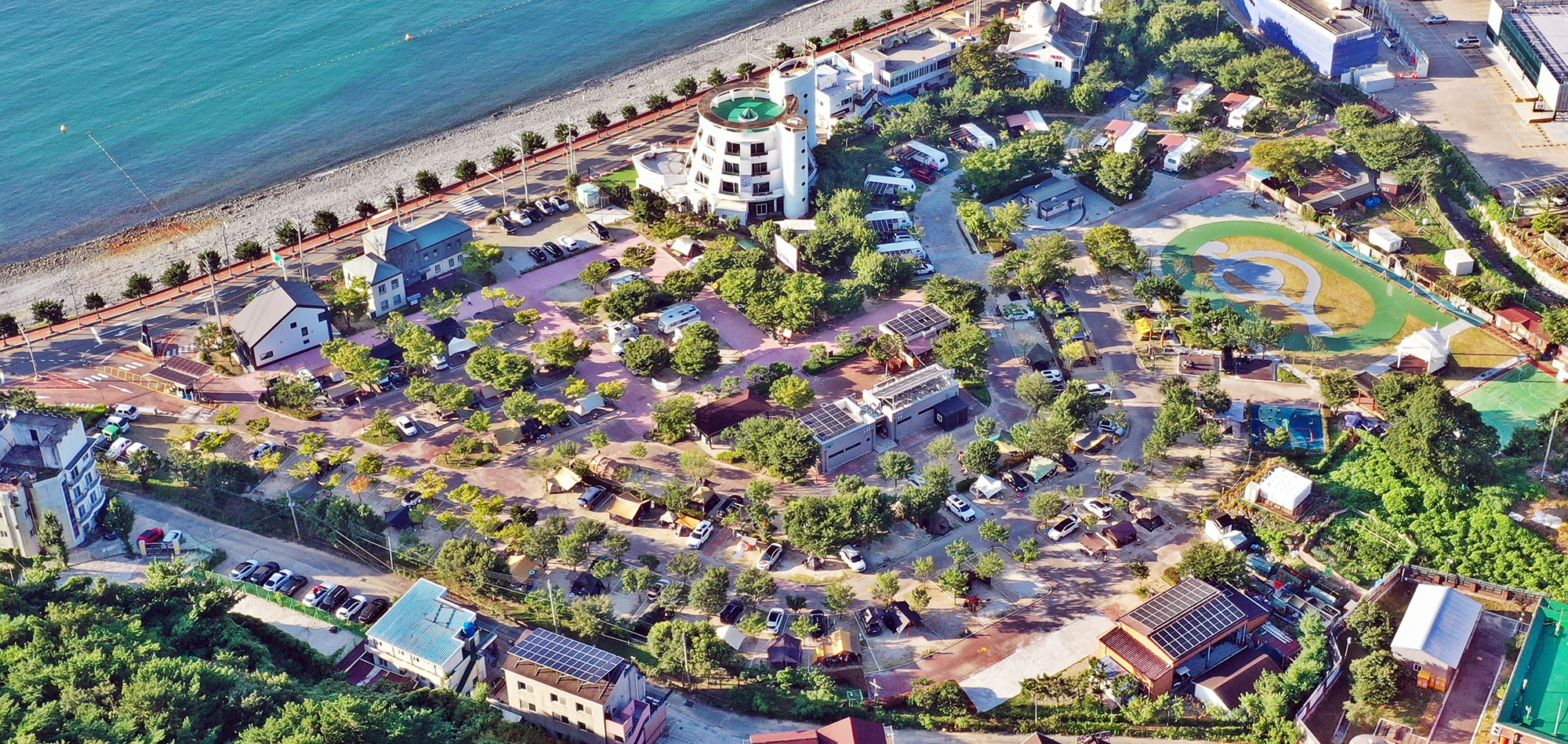 학동자동차 야영장 이미지