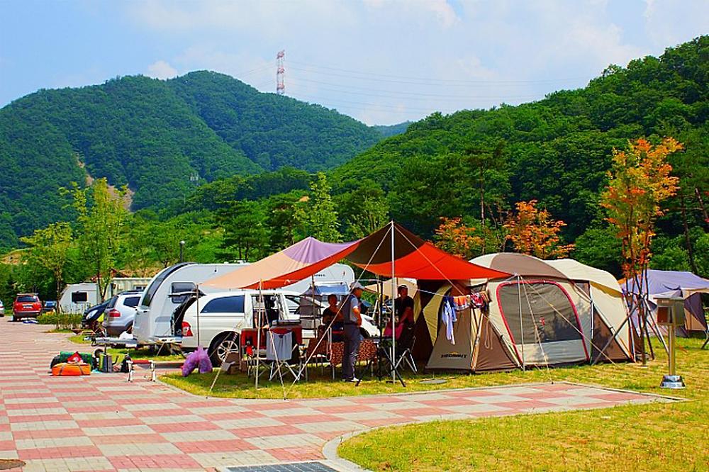 횡성군 병지방 오토캠핑장