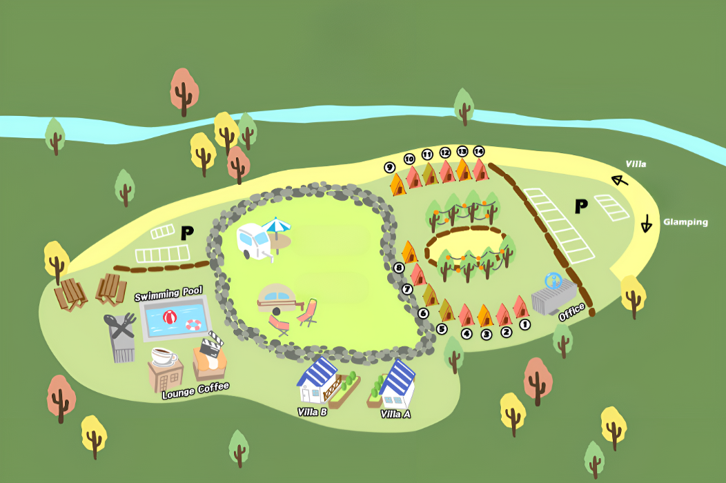 월명 글램핑 1번째 이미지