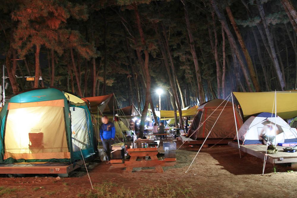 대천해수욕장 야영장