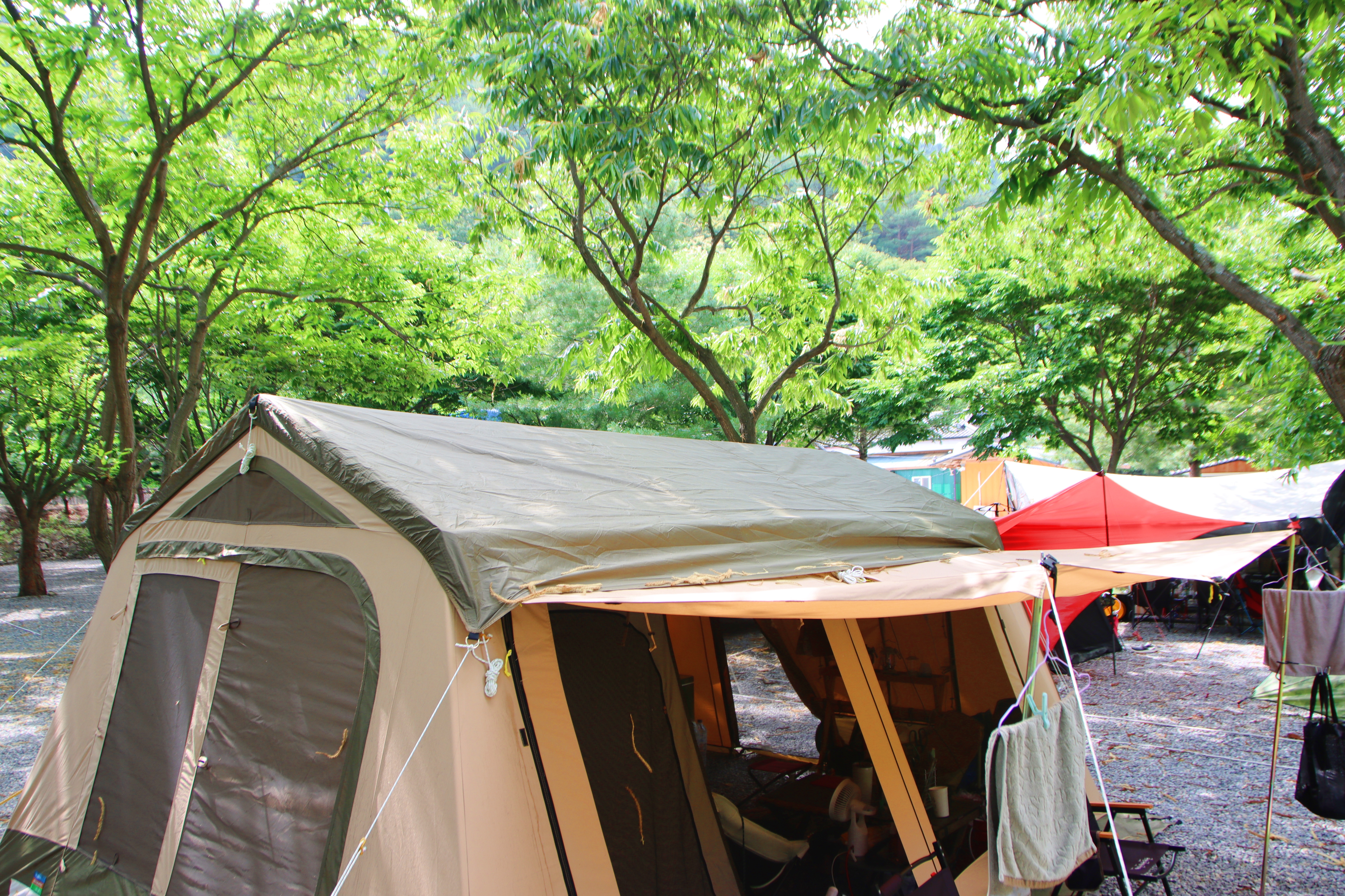 밤골야영장 이미지