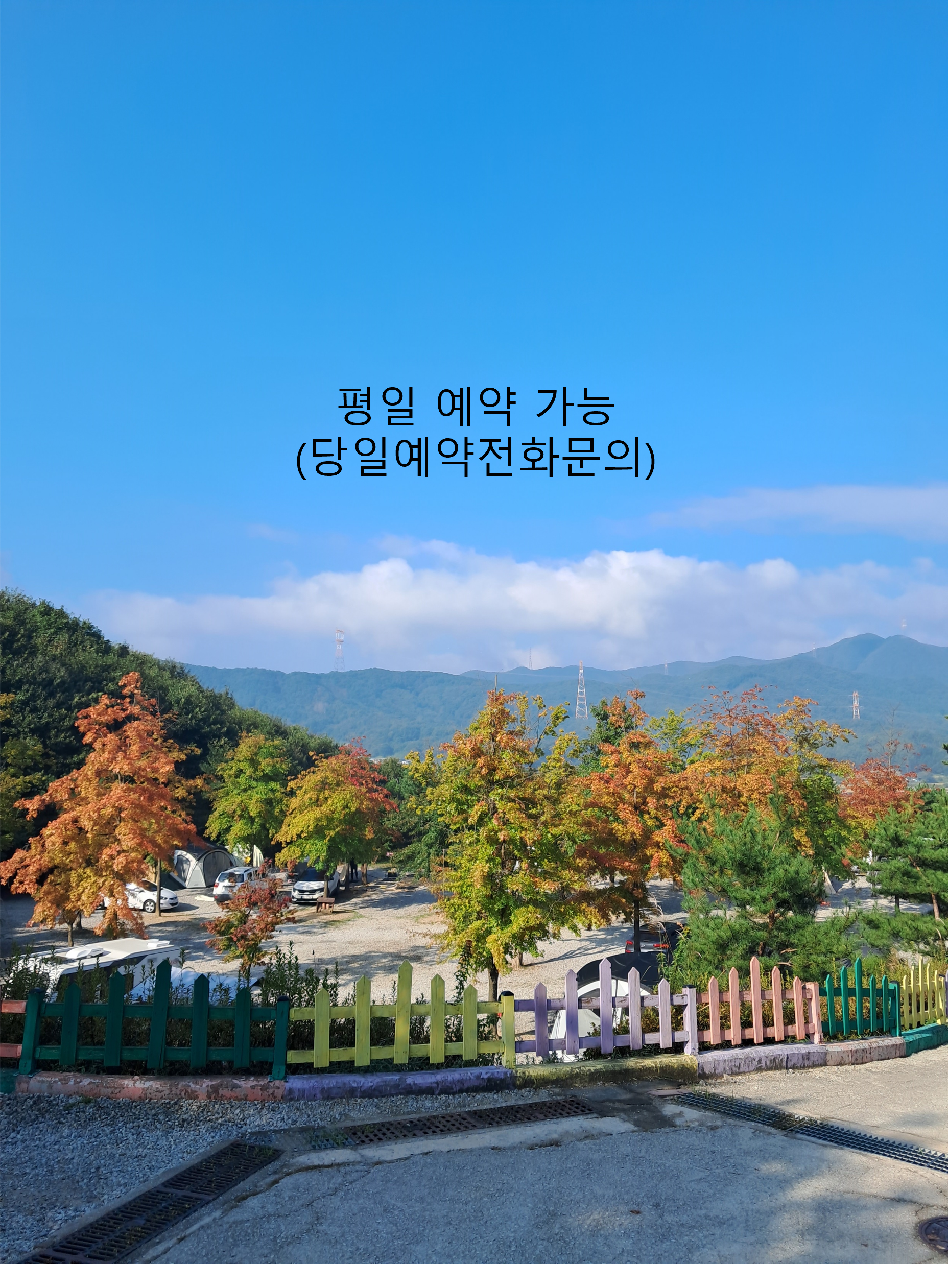 단풍숲캠핑장 1번째 이미지