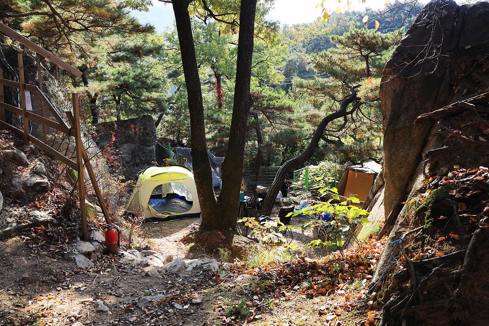 북한산농바위캠핑장